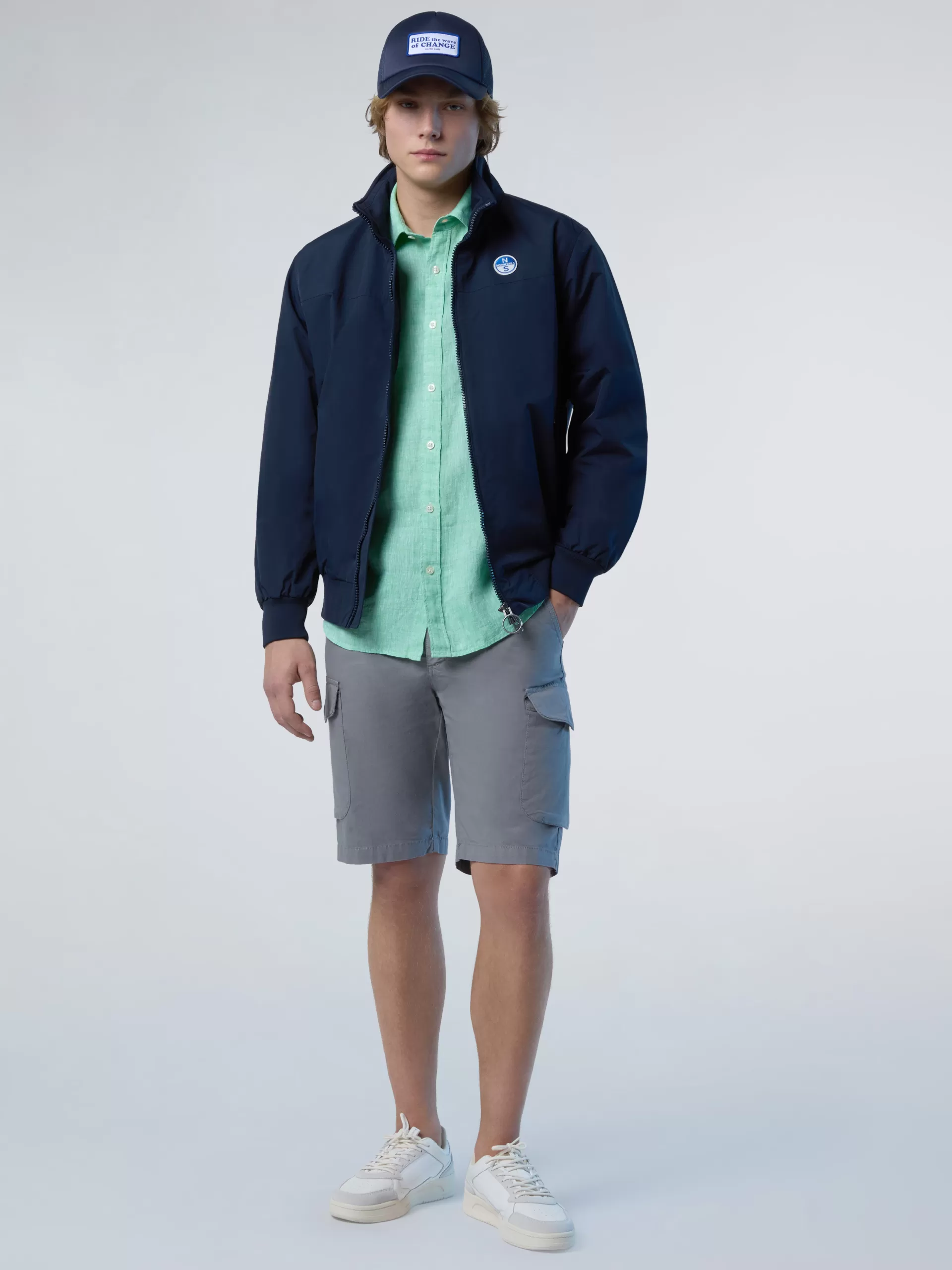 North Sails 'America Poplin Cargo Shorts^ Shorts