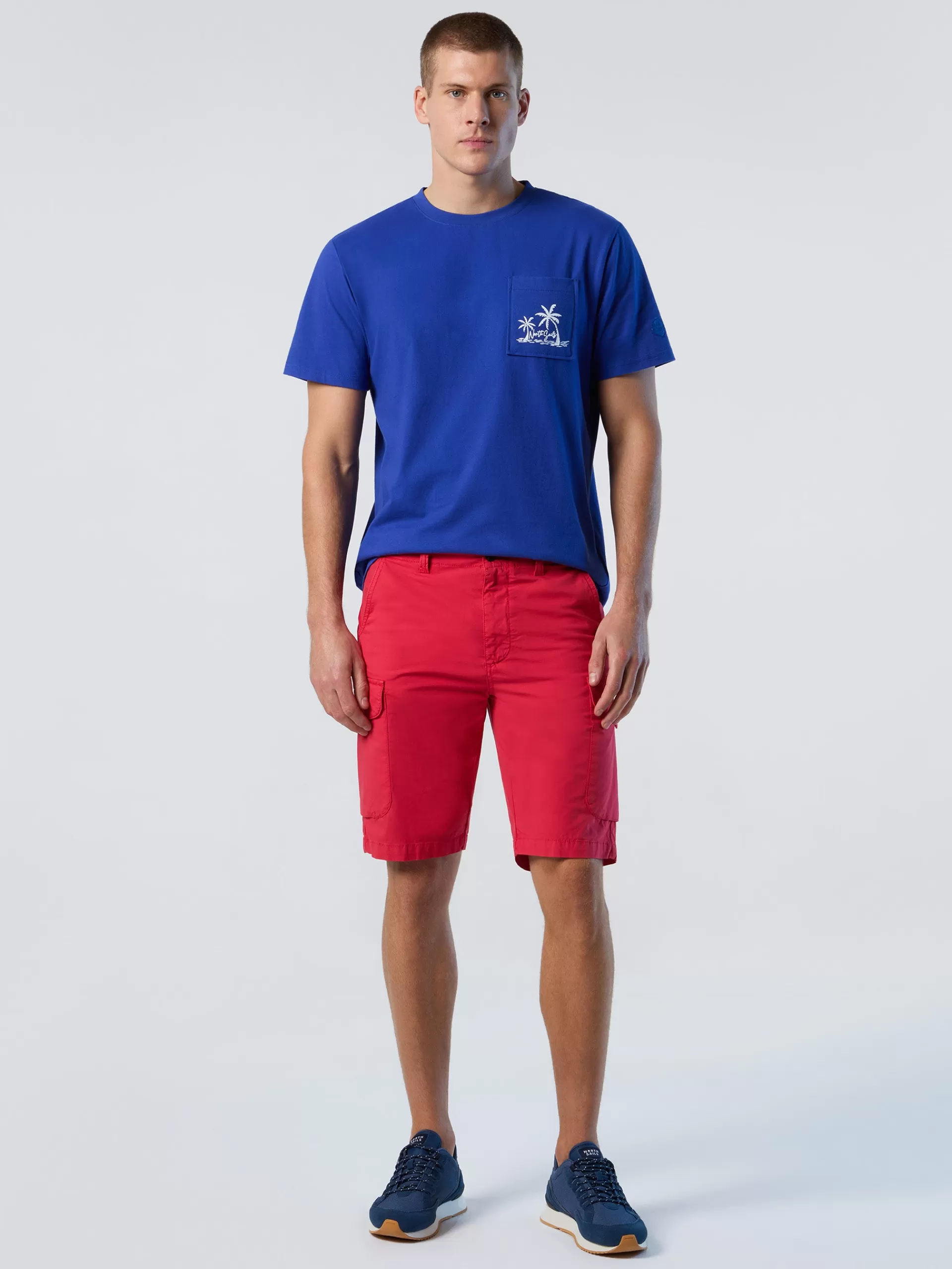 North Sails 'America Poplin Cargo Shorts^ Shorts