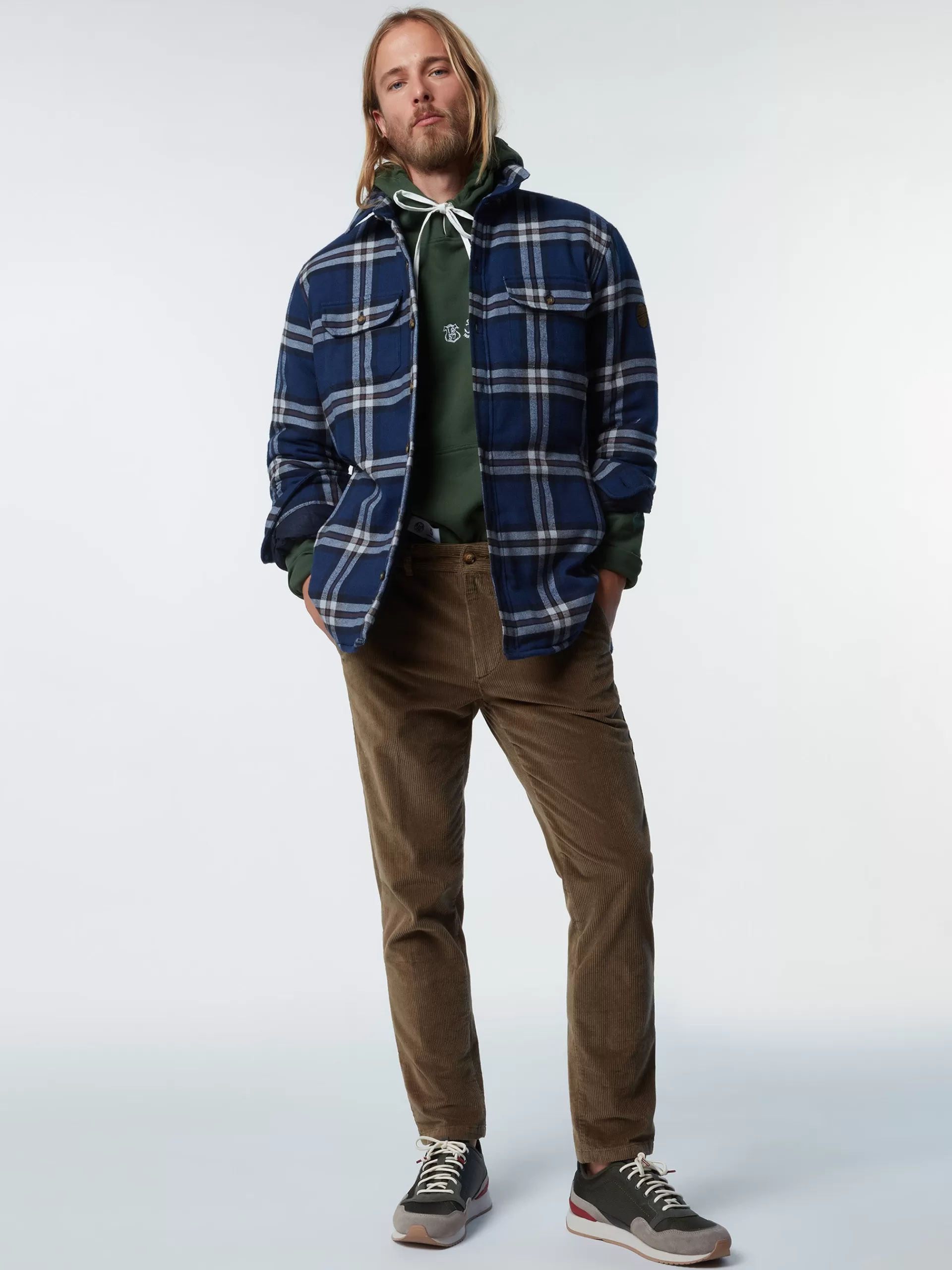 North Sails 'Checked Flannel Overshirt^ Outlet