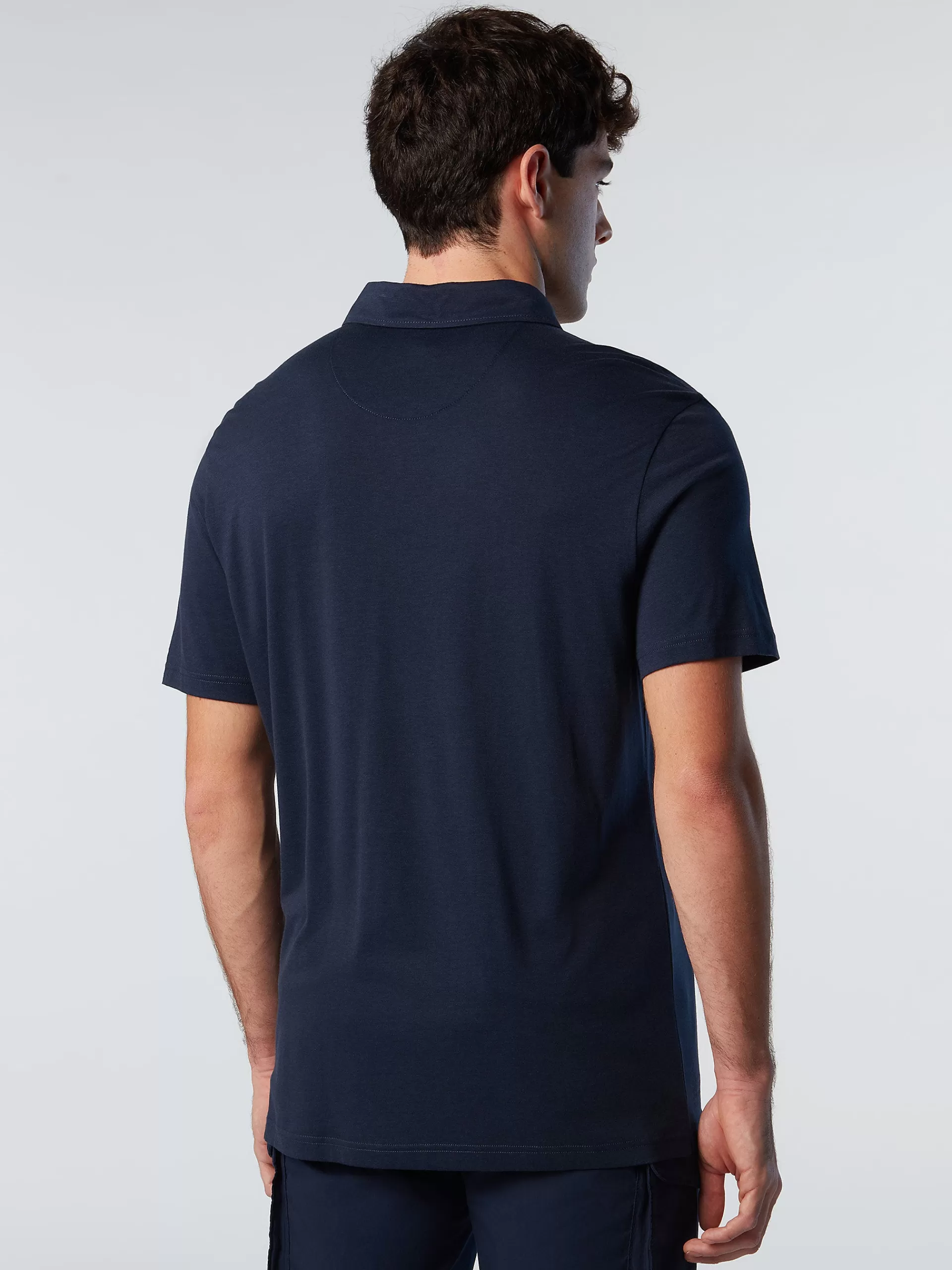 North Sails 'Cotton And Tencel Polo Shirt^ Outlet