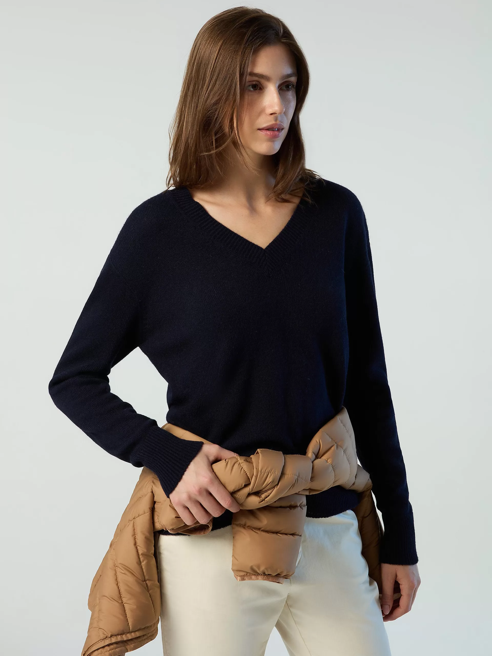 North Sails 'Eco Cashmere V-neck Sweater^Women Outlet