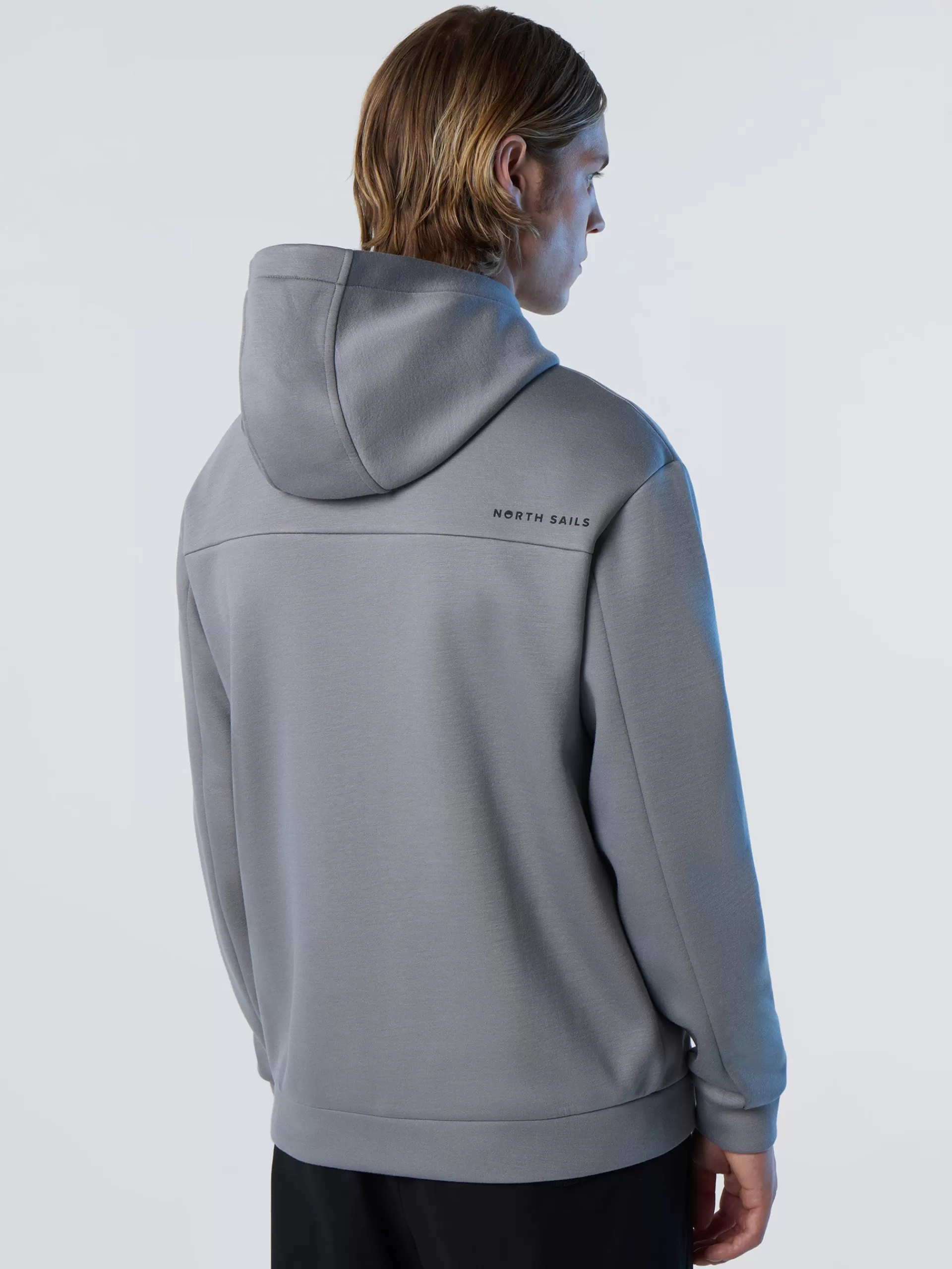 North Sails 'Full-zipper Scuba Fleece Hoodie^ Sweatshirts & Hoodies