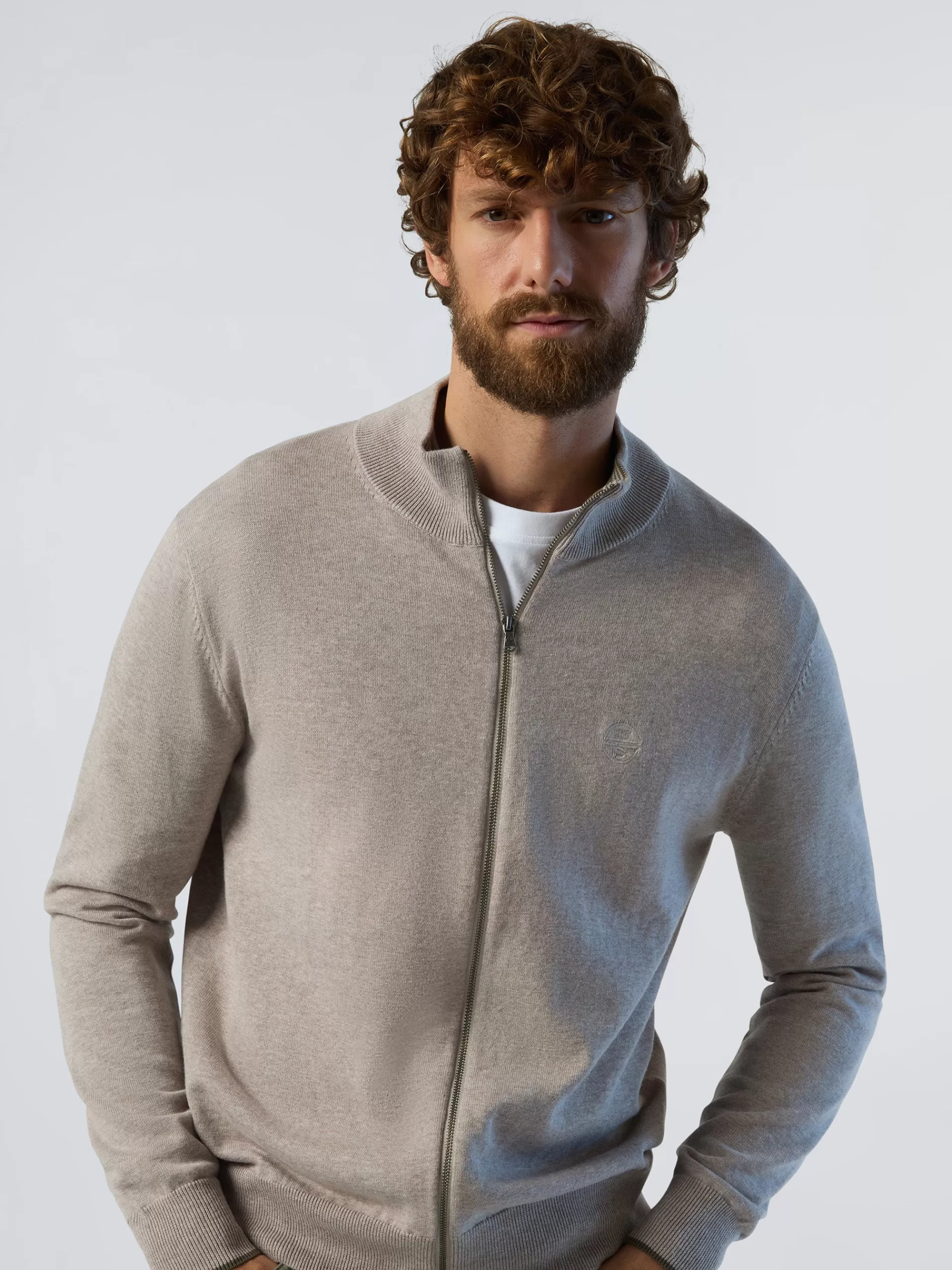 North Sails 'High-neck Zipper Sweater^ Sweaters & Cardigans