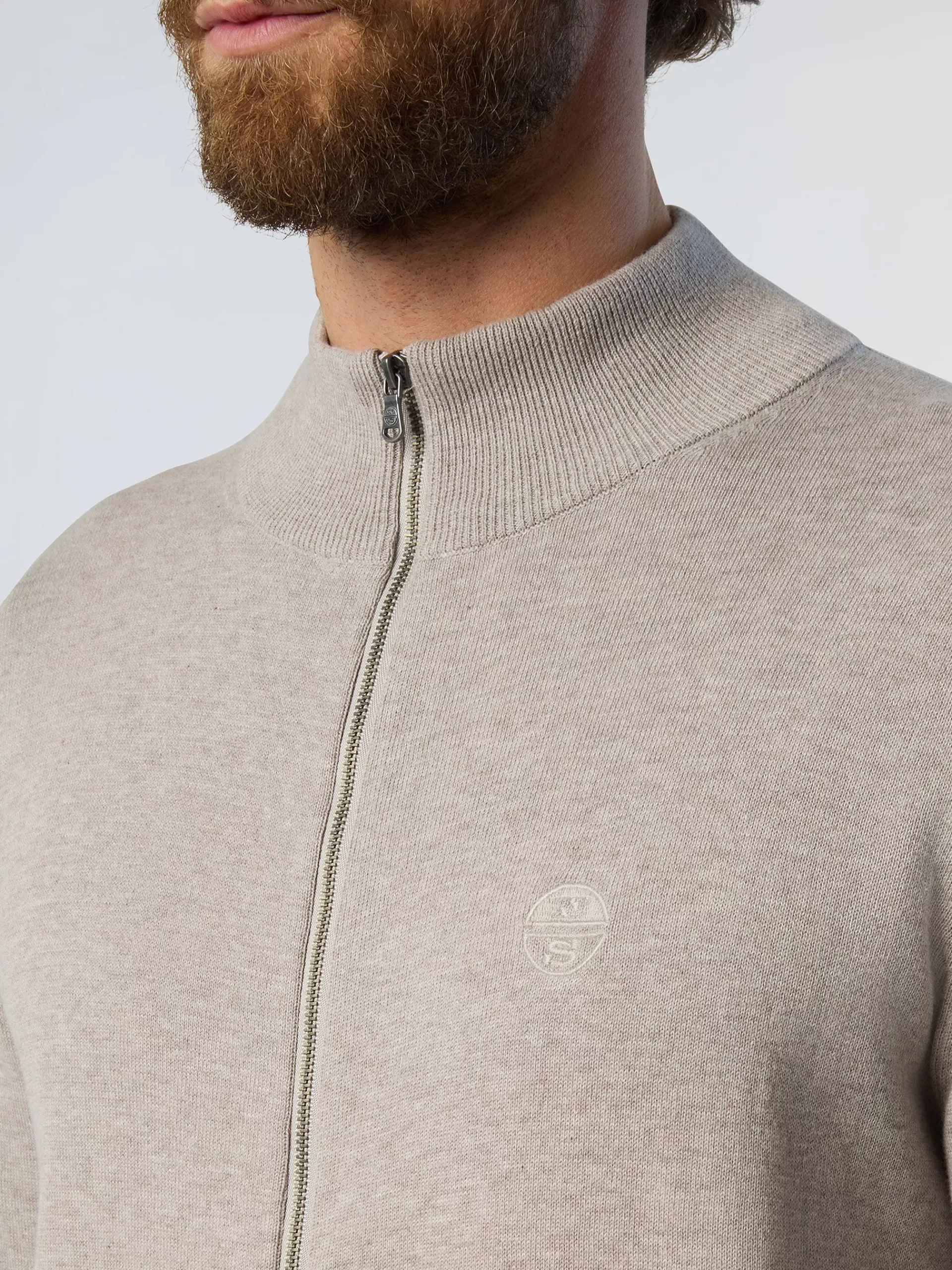 North Sails 'High-neck Zipper Sweater^ Sweaters & Cardigans