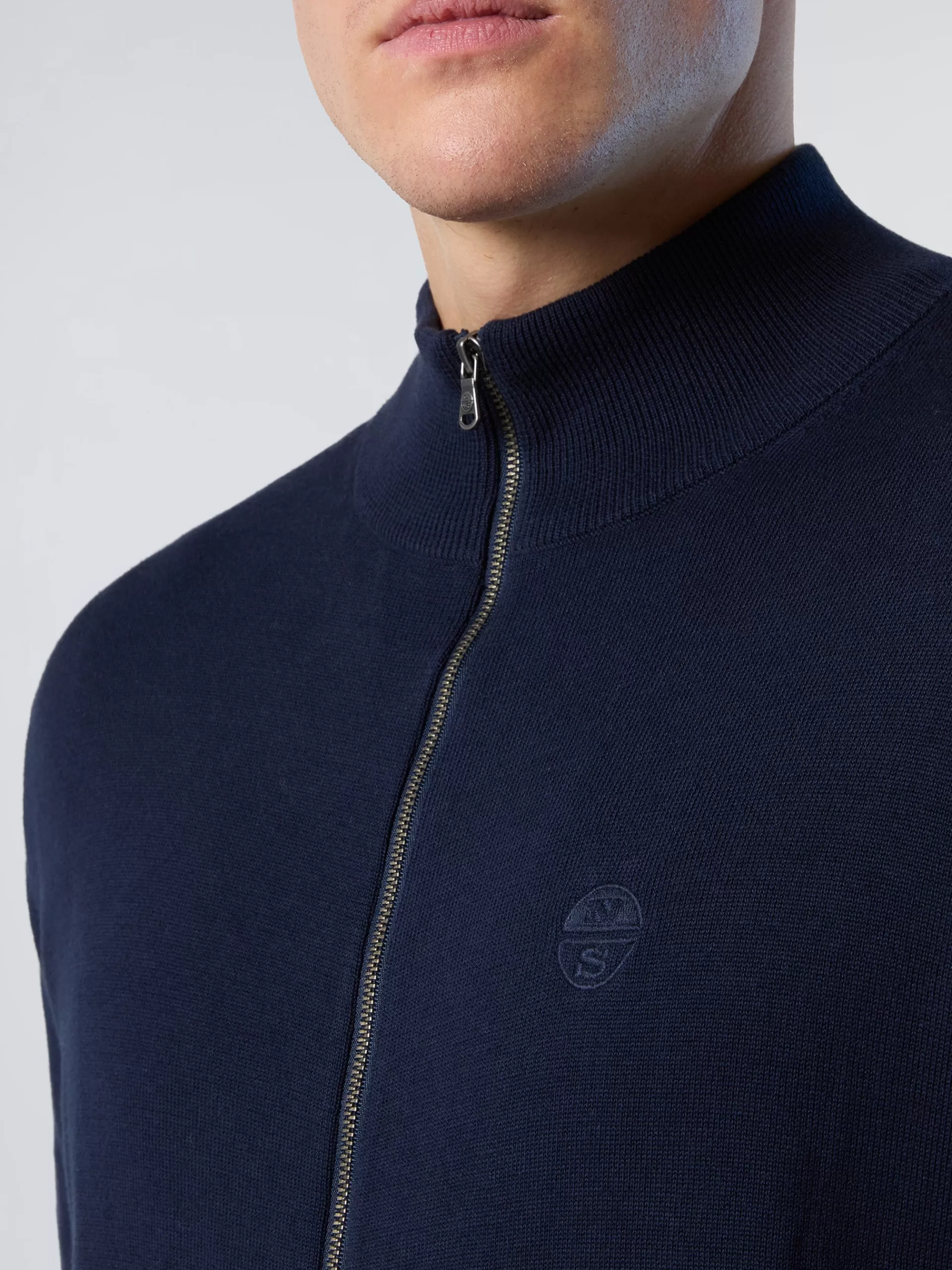 North Sails 'High-neck Zipper Sweater^ Sweaters & Cardigans