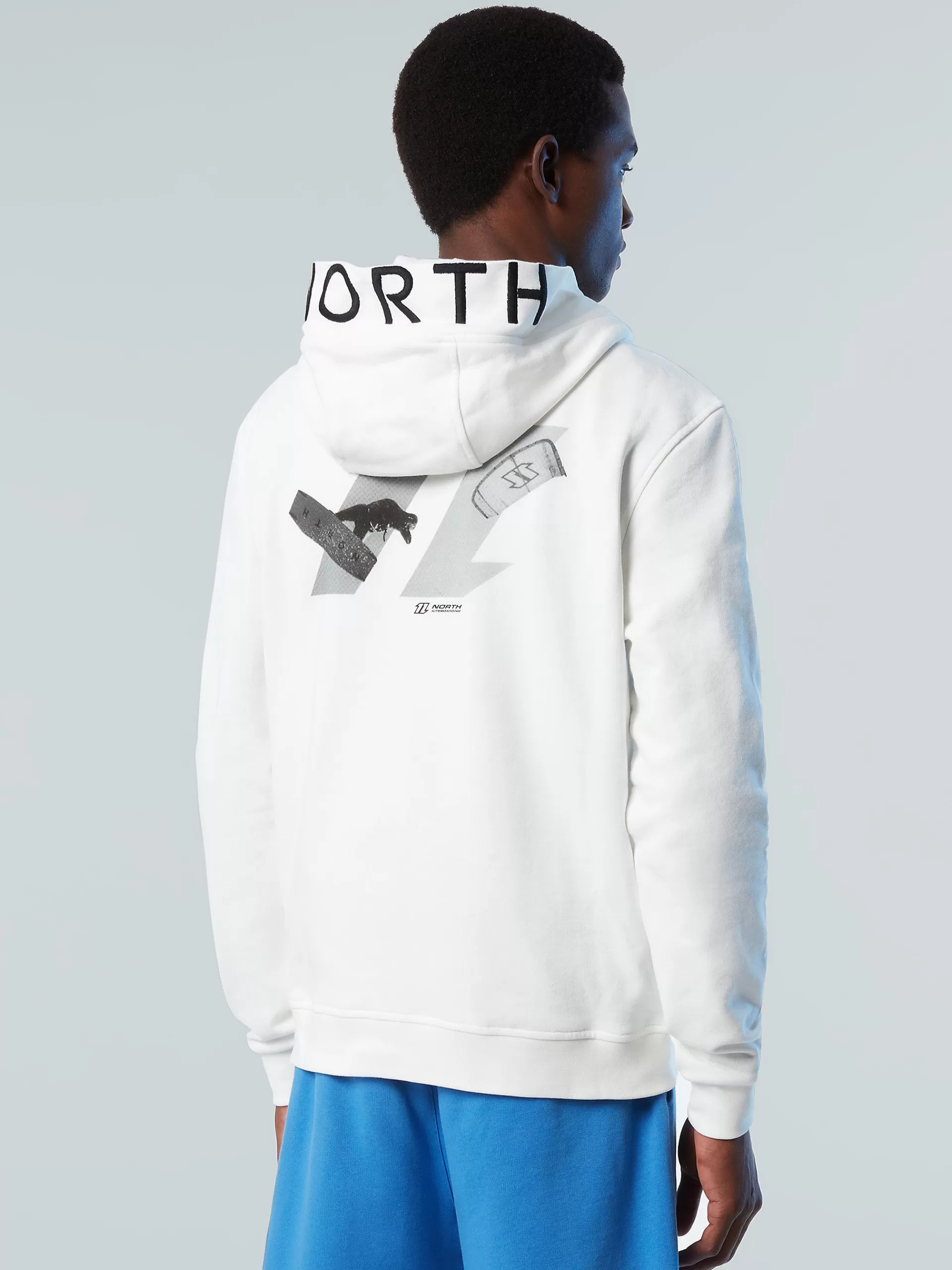 North Sails 'Hoodie With Embroidered Hood^ Outlet