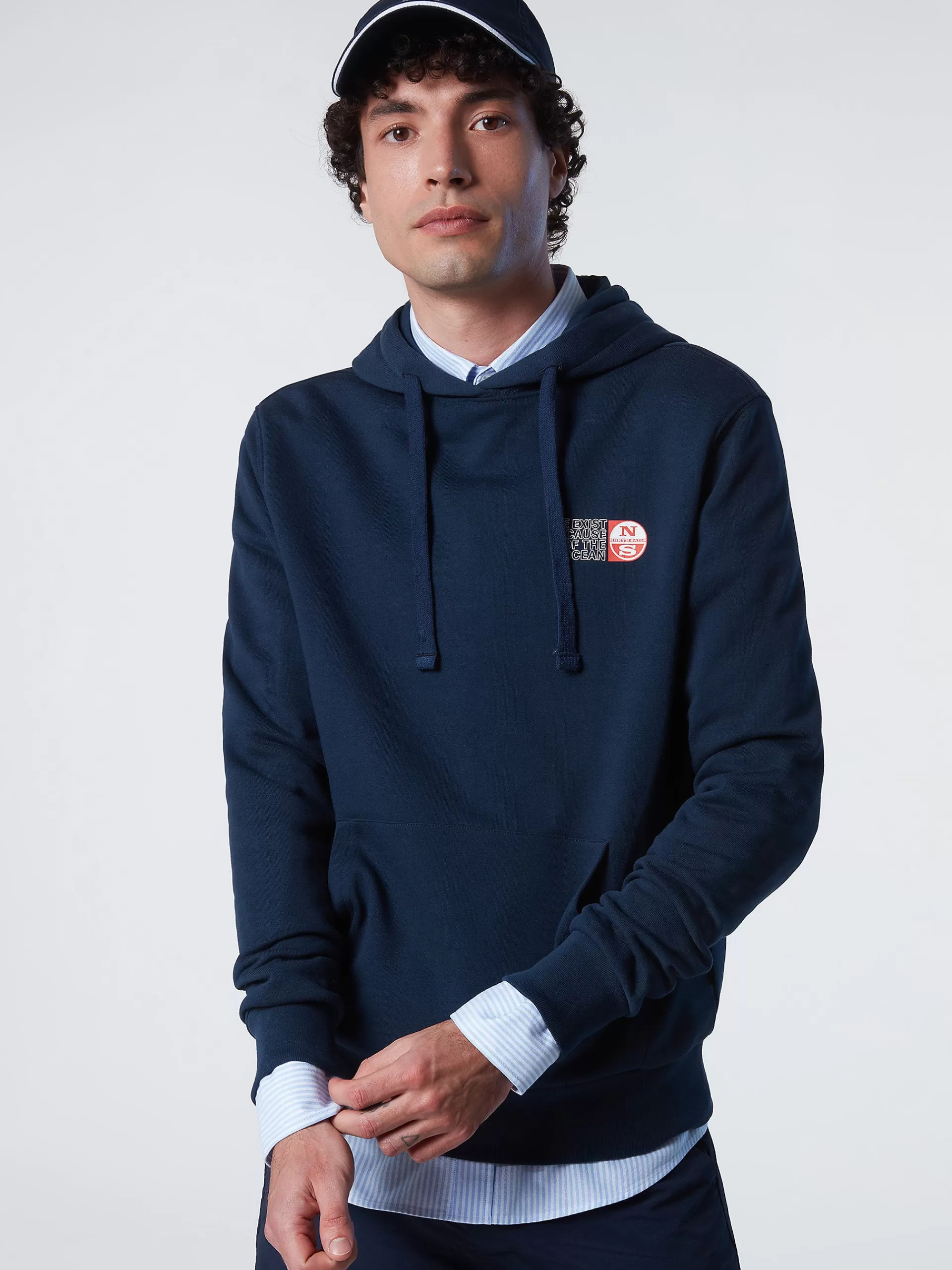 North Sails 'Hoodie With Graphic Prints^ Outlet