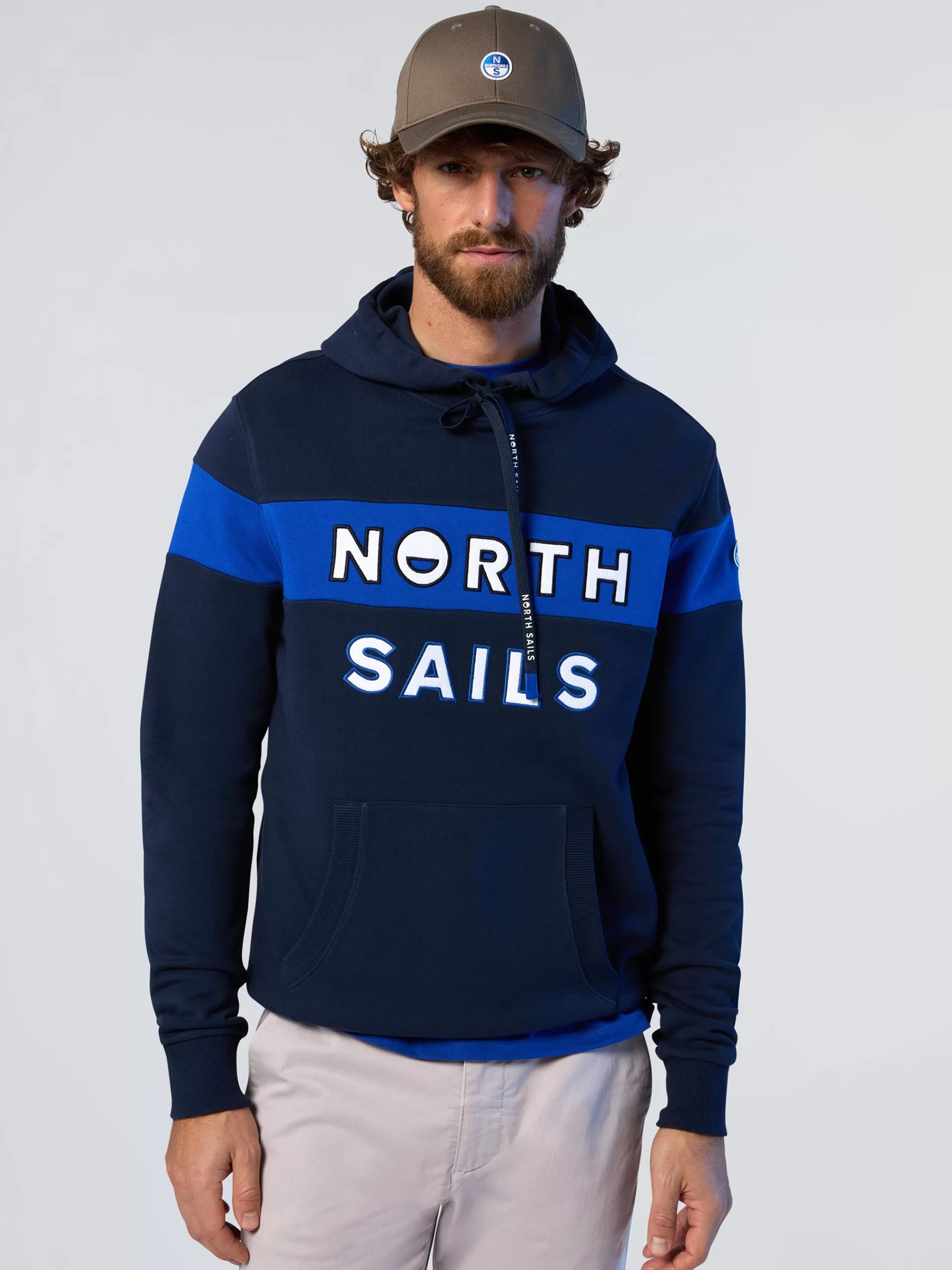 North Sails 'Hoodie With Patches^ Sweatshirts & Hoodies