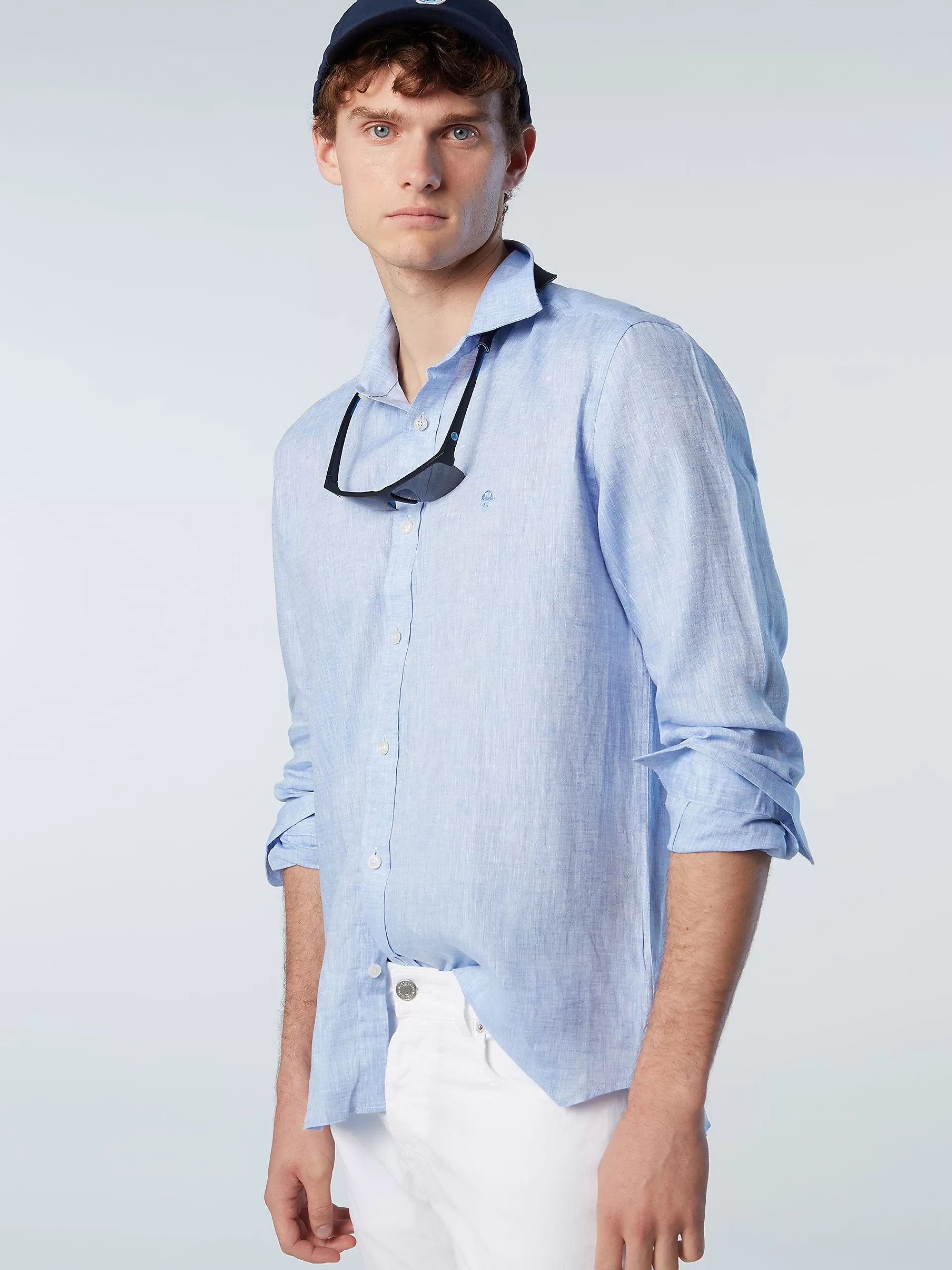 North Sails 'Linen Shirt^ Outlet