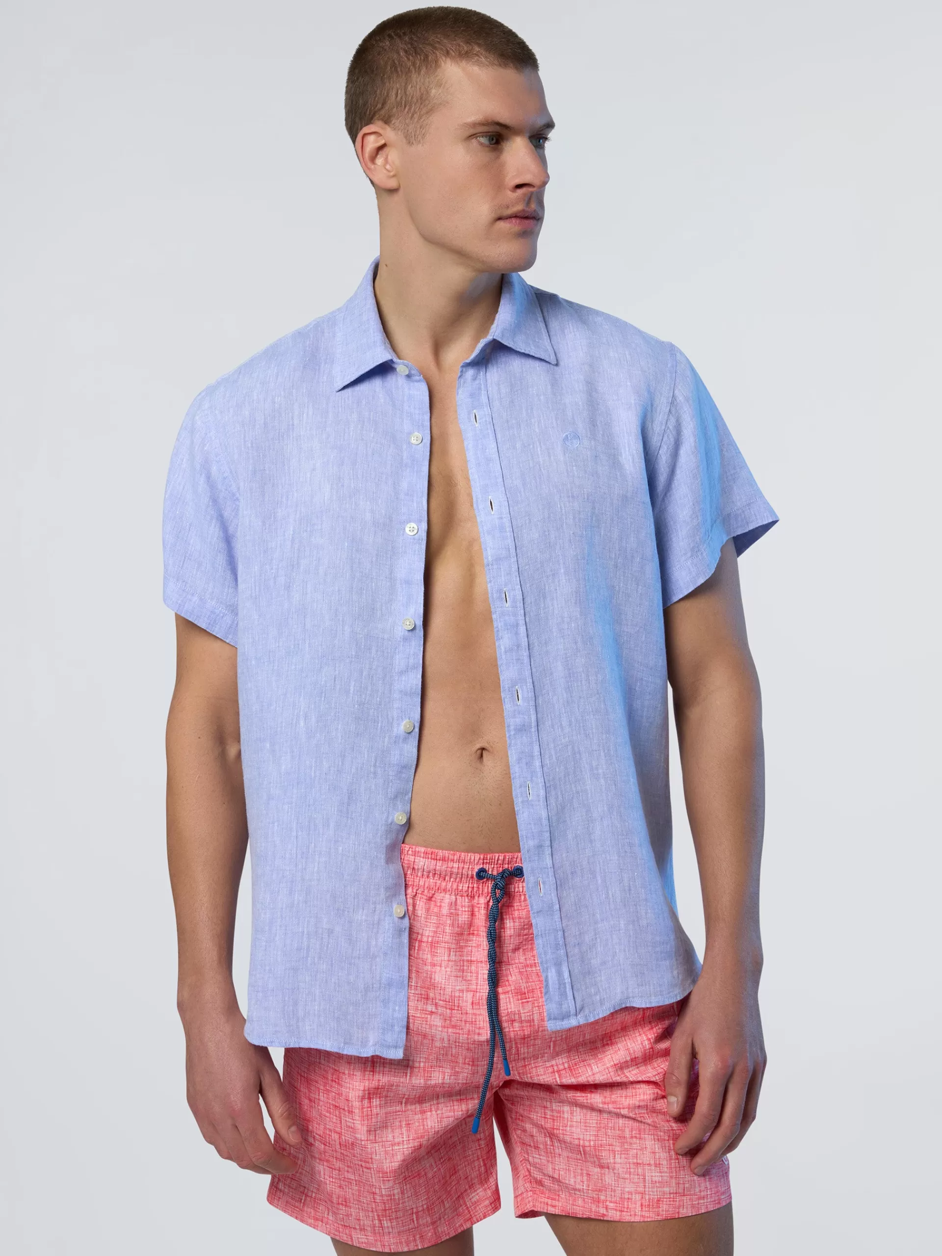 North Sails 'Linen-look Swim Shorts^ Beachwear