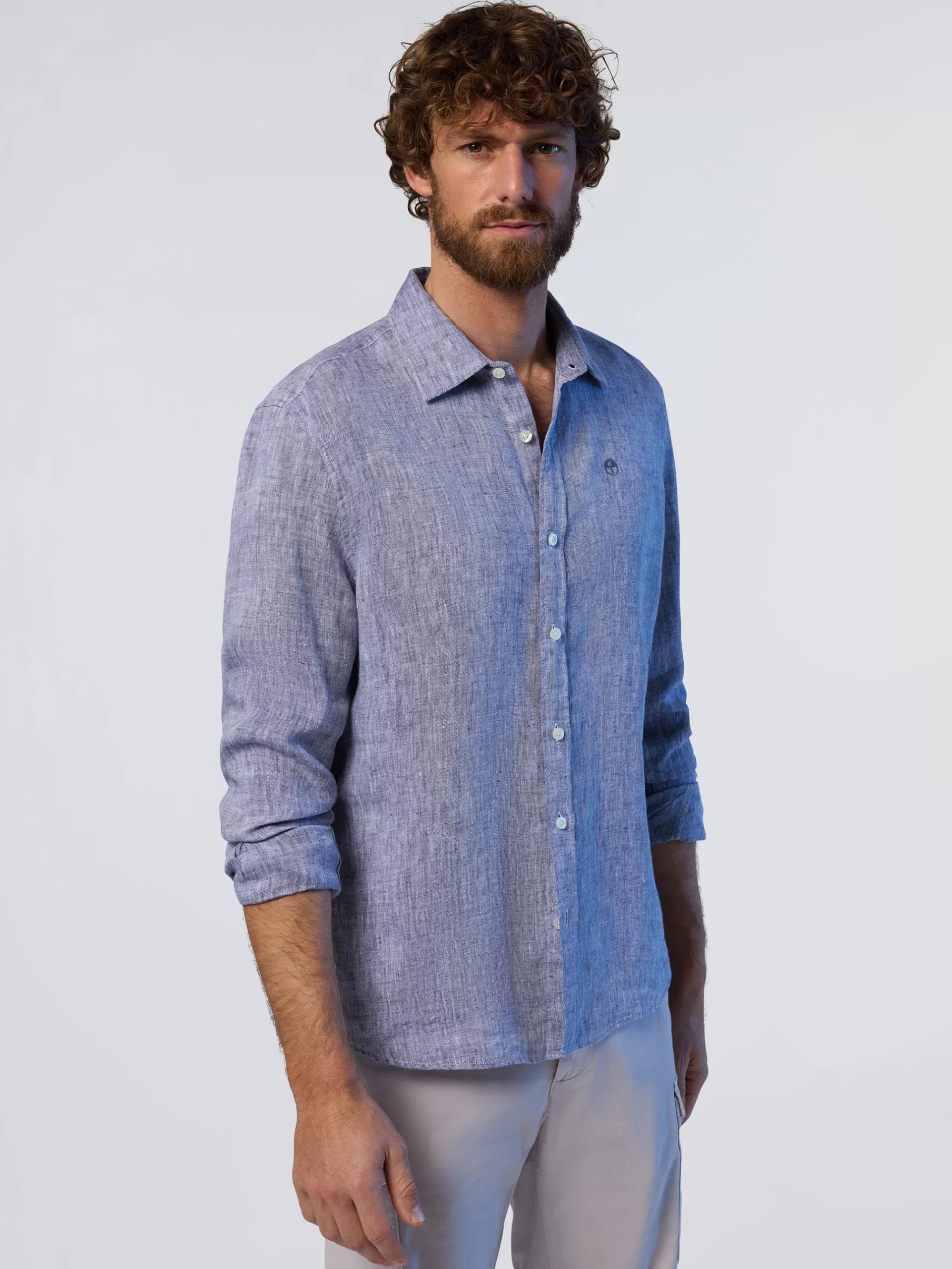 North Sails 'Long-sleeved Linen Shirt^ Shirts