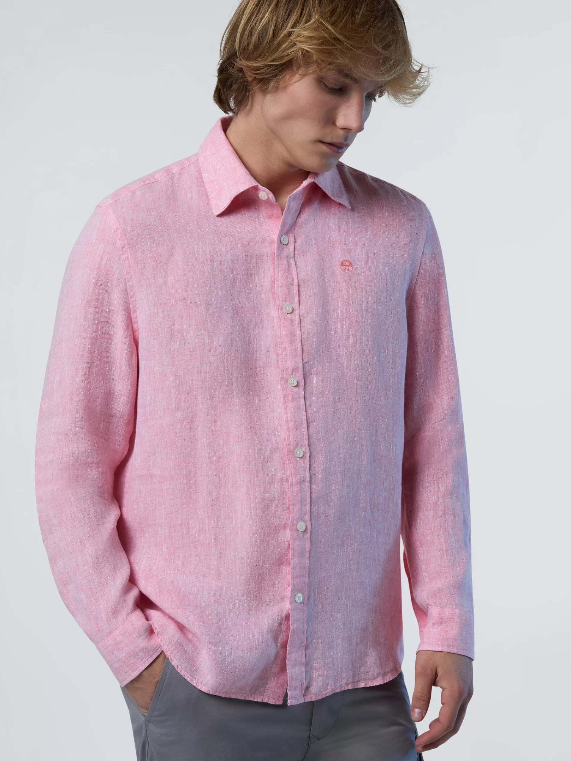 North Sails 'Long-sleeved Linen Shirt^ Shirts