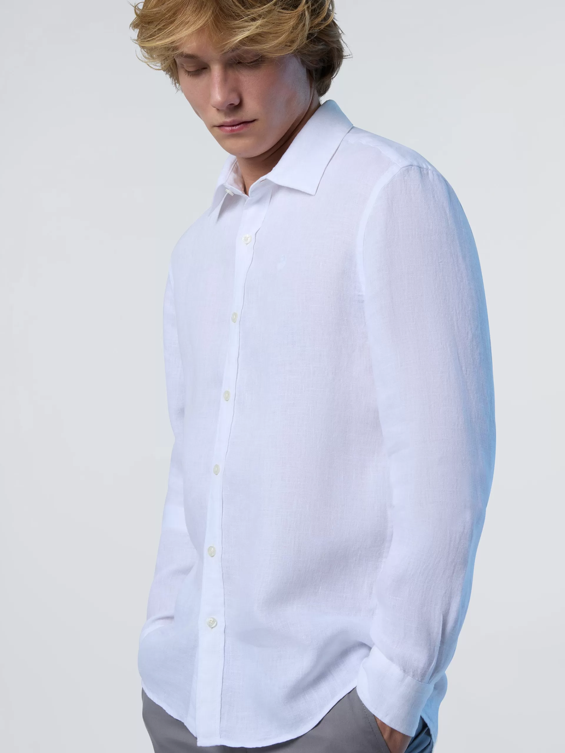 North Sails 'Long-sleeved Linen Shirt^ Shirts