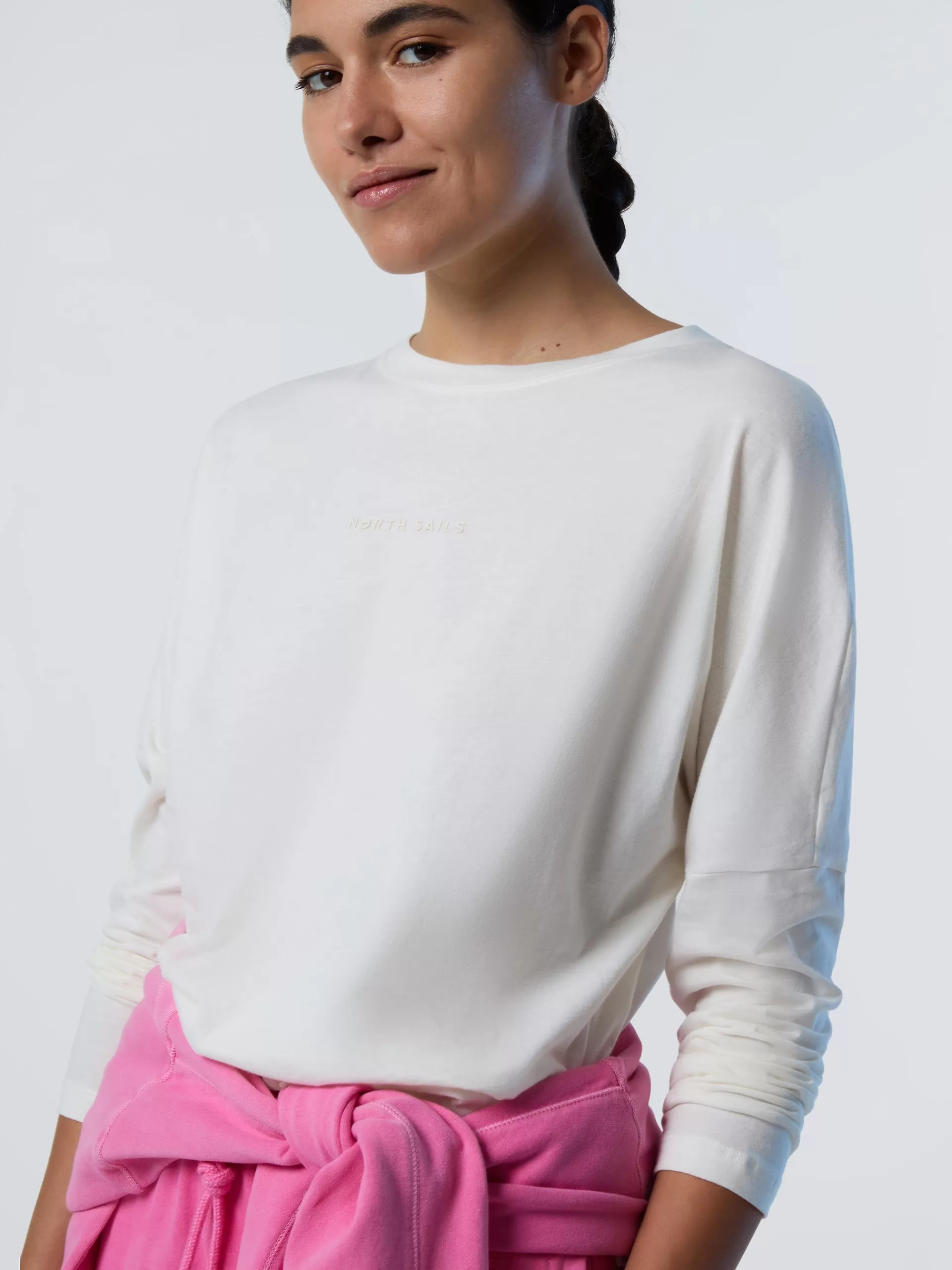 North Sails 'Long-sleeved T-shirt With Tonal Print^Women T-shirts & Tops