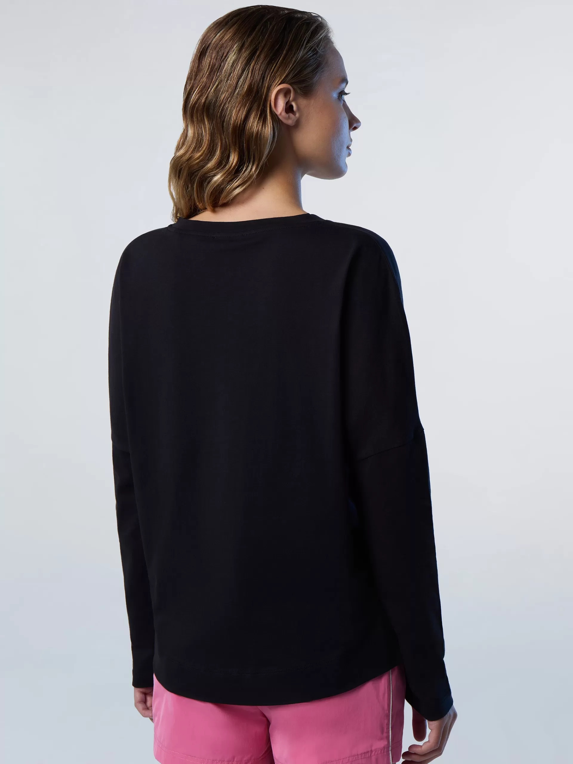 North Sails 'Long-sleeved T-shirt With Tonal Print^Women T-shirts & Tops