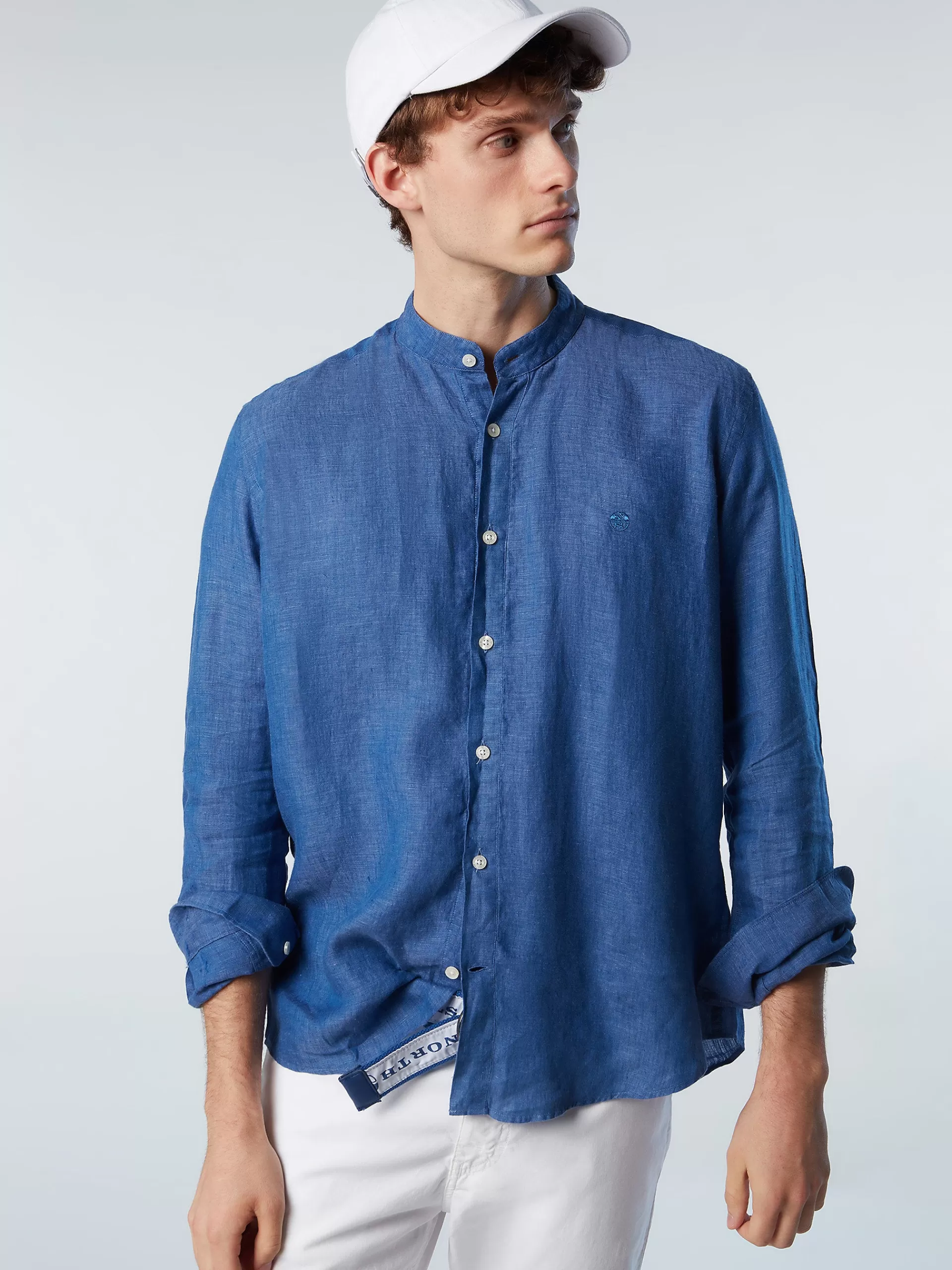 North Sails 'Mandarin Collar Shirt^ Outlet