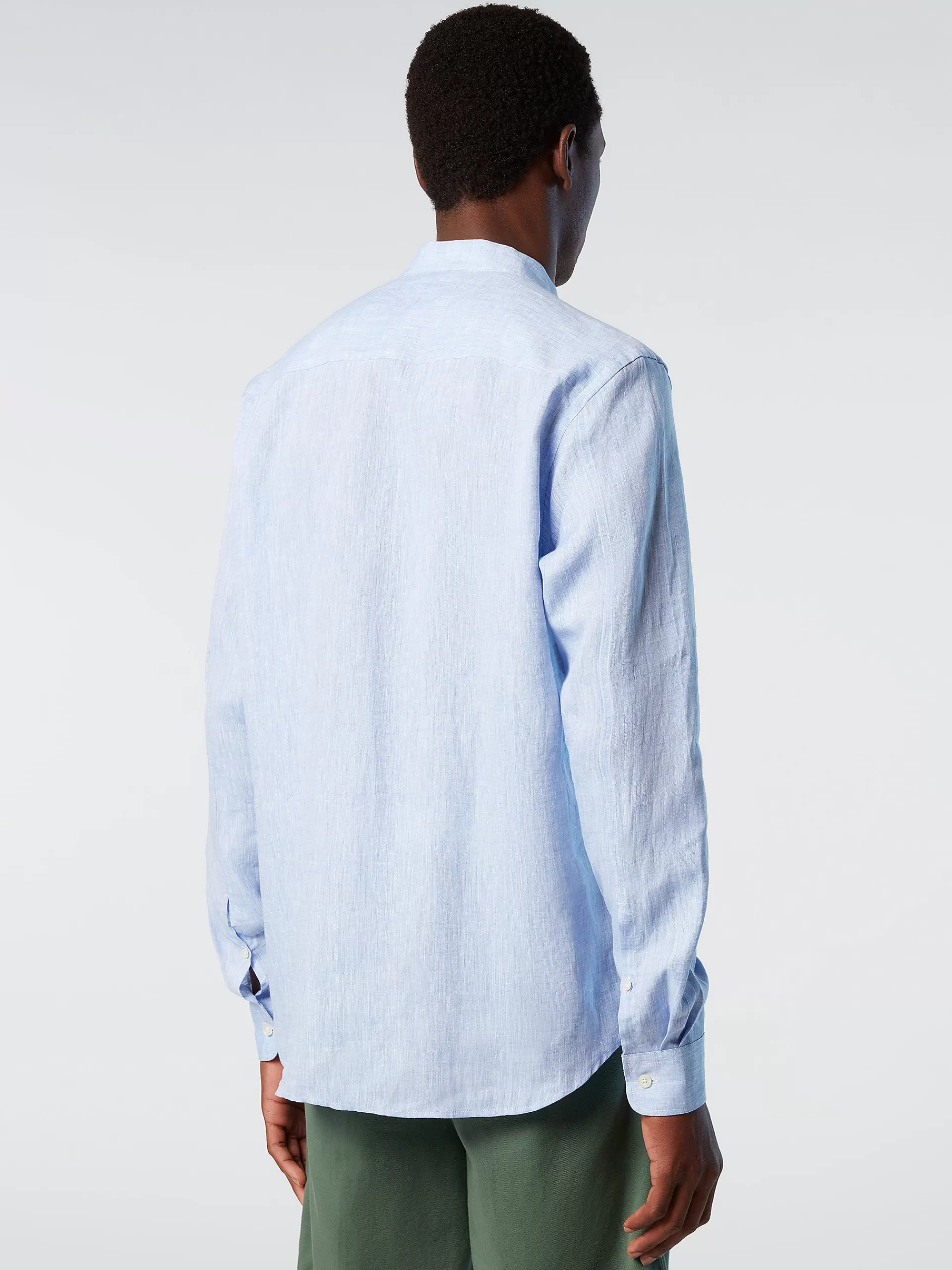 North Sails 'Mandarin Collar Shirt^ Outlet