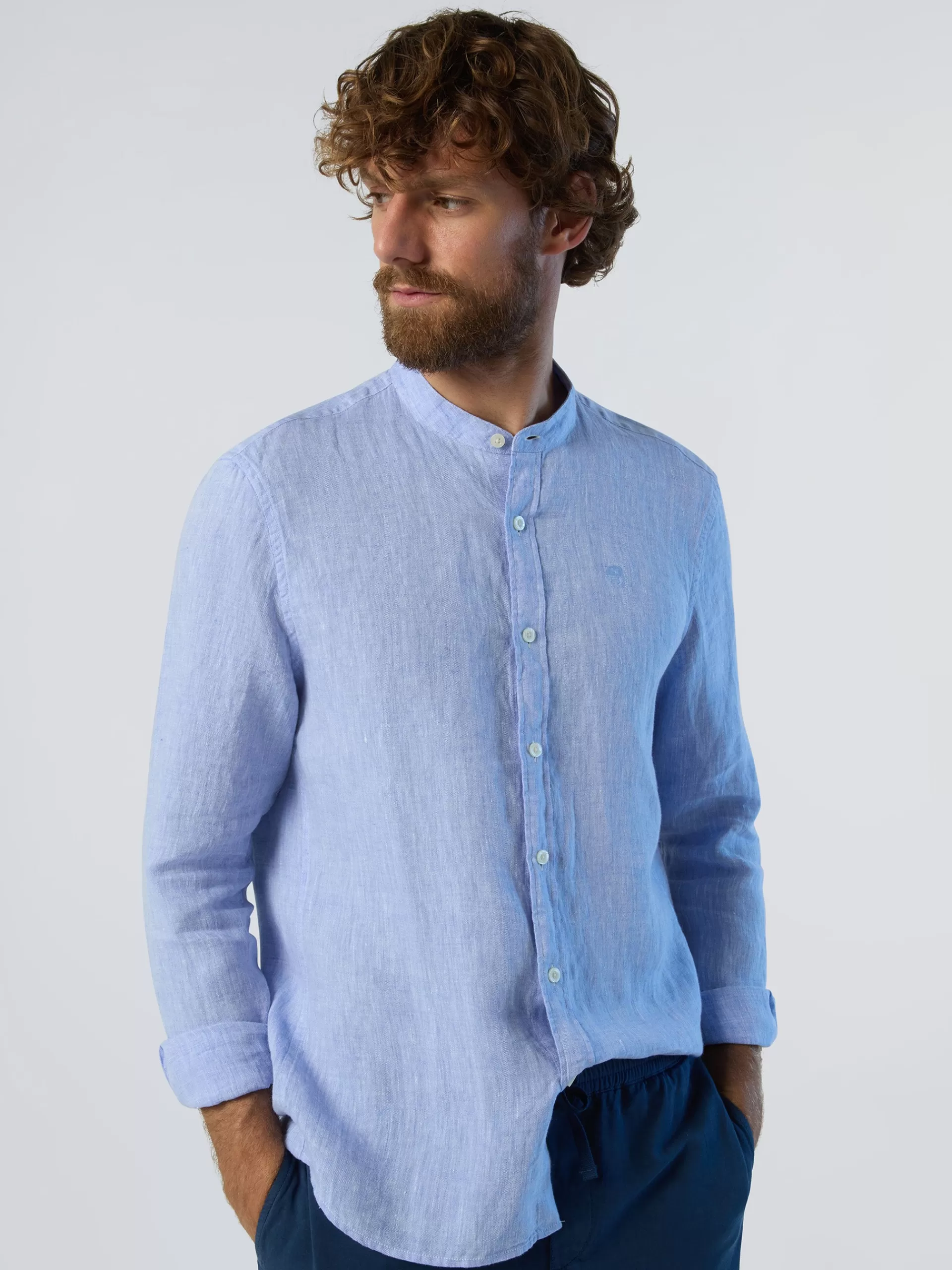 North Sails 'Mandarin Collar Shirt^ Shirts