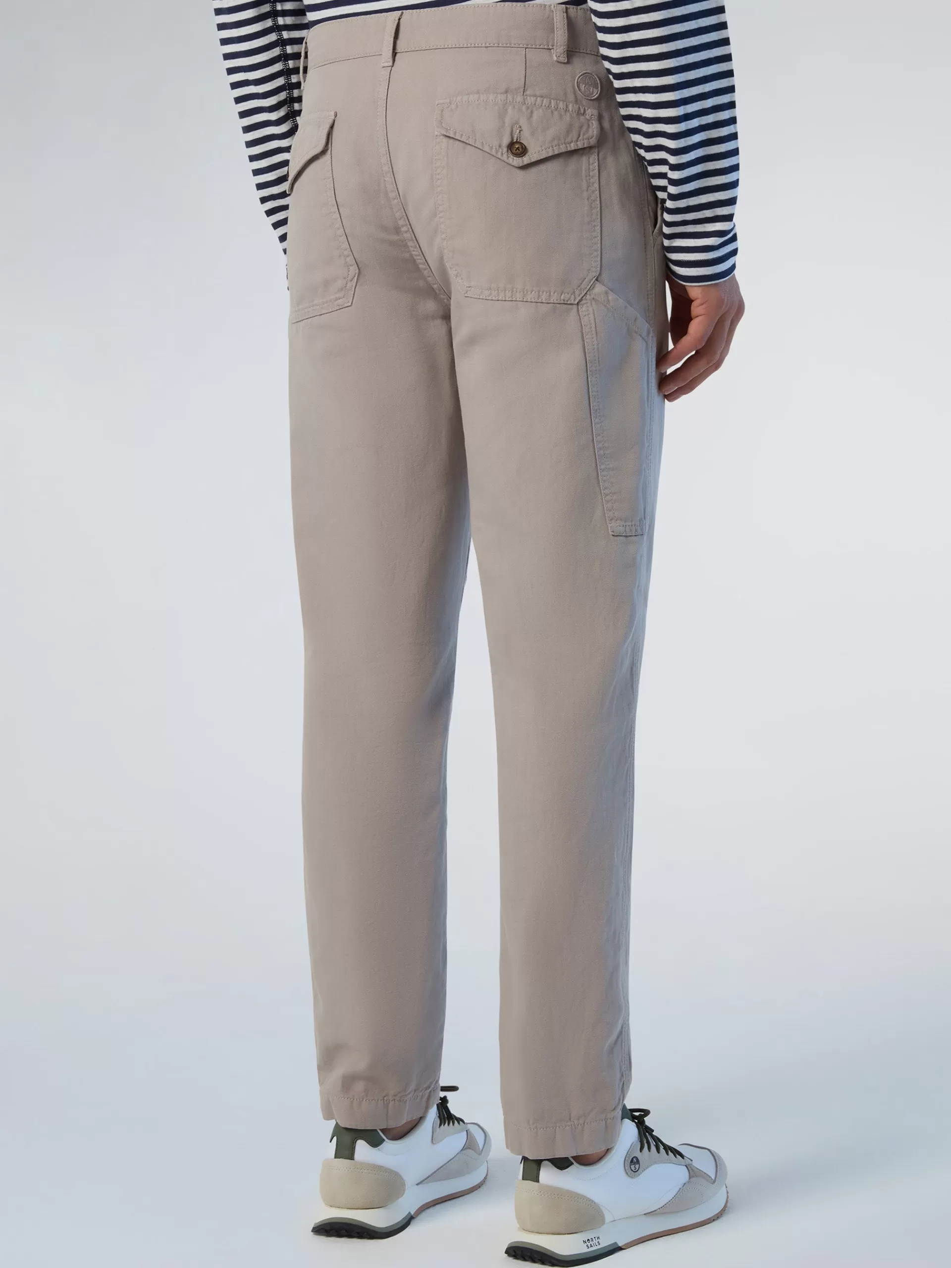 North Sails 'Mischief Pleated Chinos^ Trousers