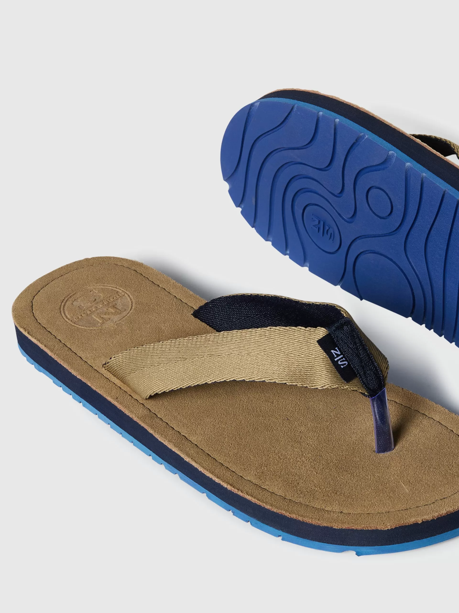 North Sails 'Monk Suede Flip Flops^ Footwear