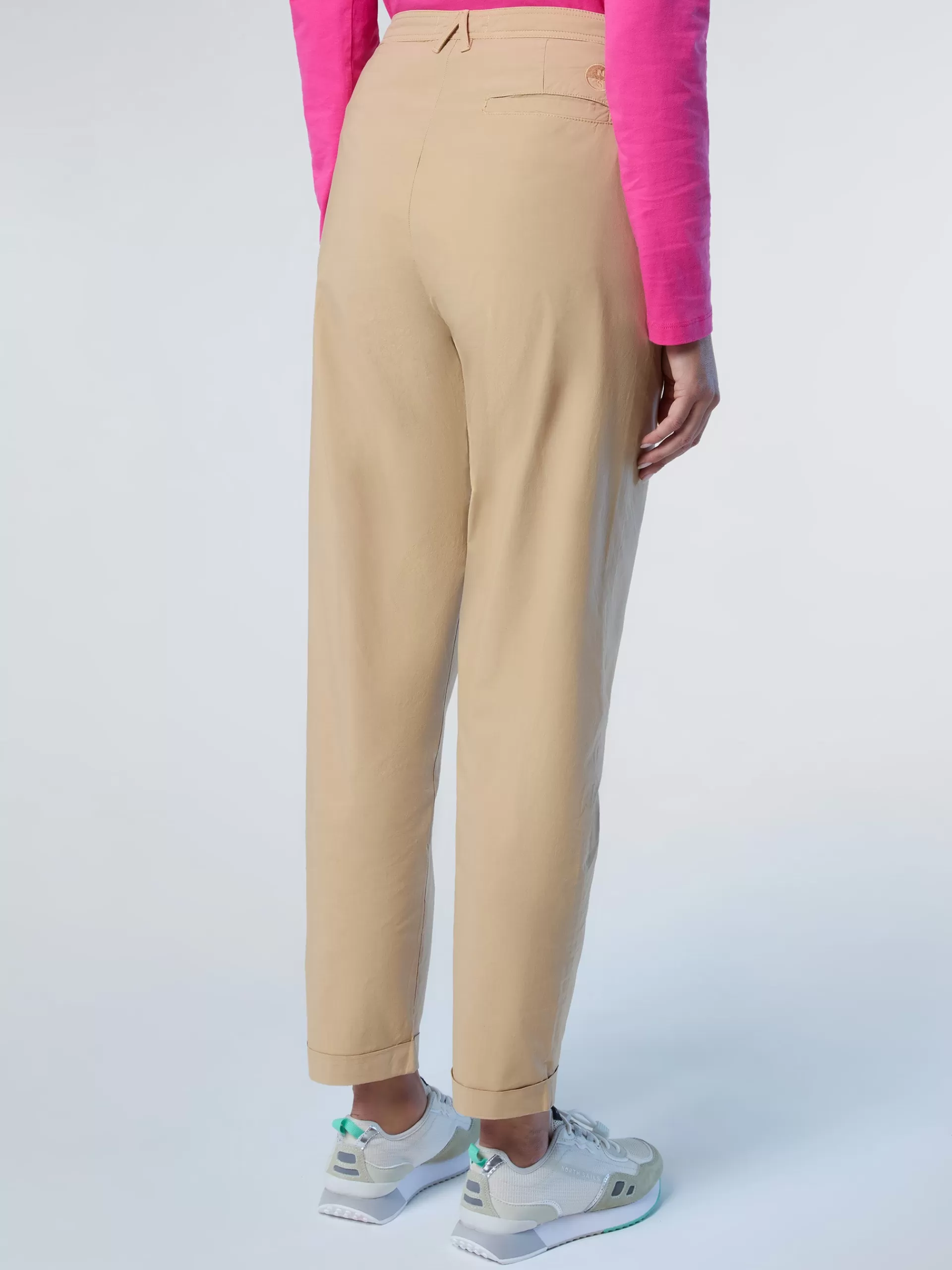 North Sails 'Pleated Gabardine Chinos^Women Trousers