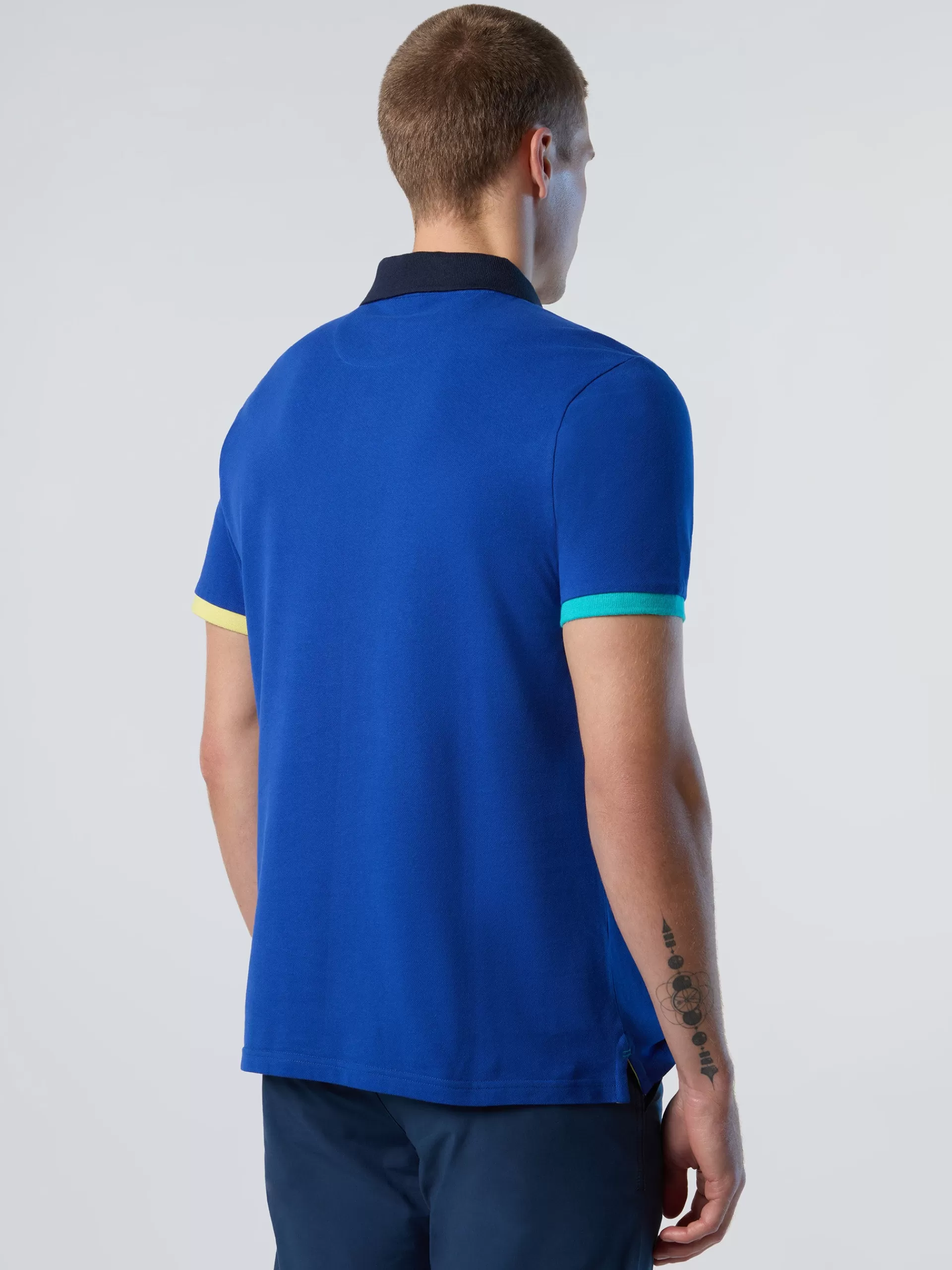 North Sails 'Polo Shirt With Collar Lettering^ Polo Shirts