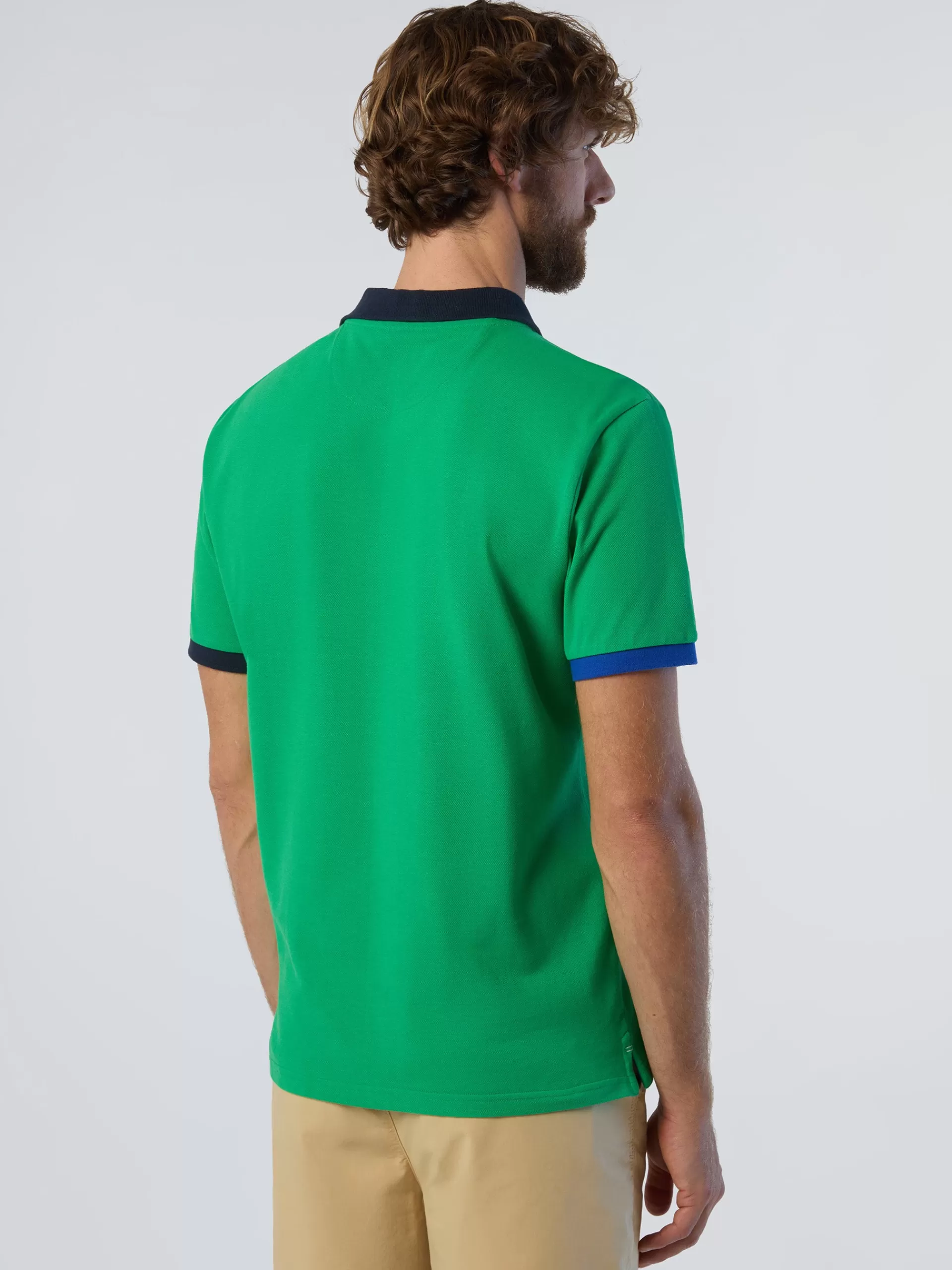 North Sails 'Polo Shirt With Collar Lettering^ Polo Shirts