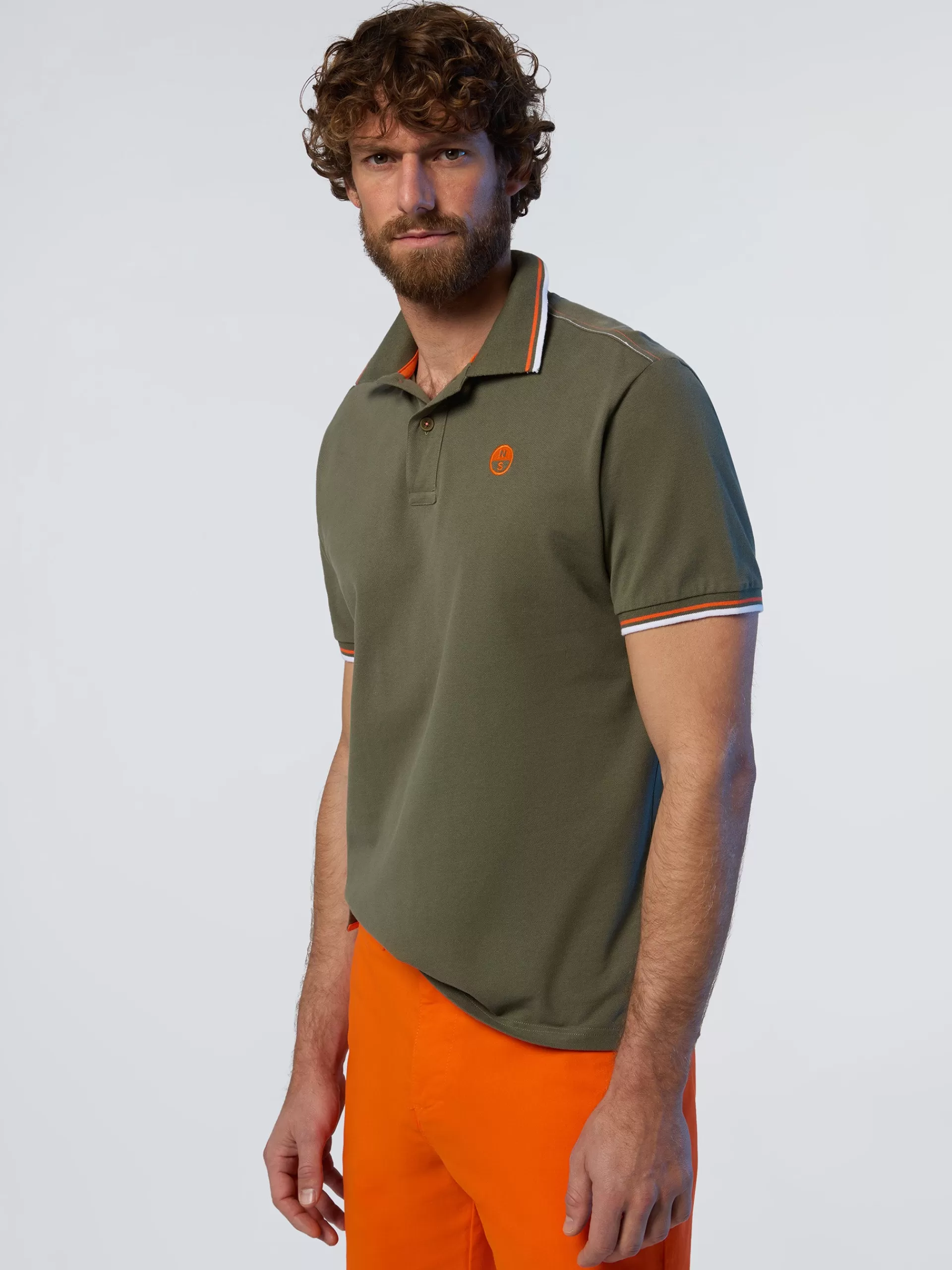 North Sails 'Polo Shirt With Embroidered Logo^ Polo Shirts