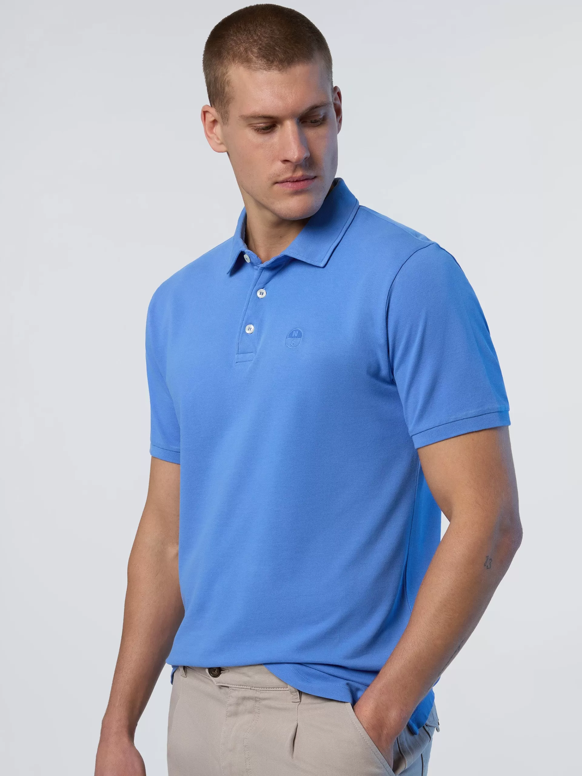 North Sails 'Polo Shirt With Embroidered Logo^ Polo Shirts