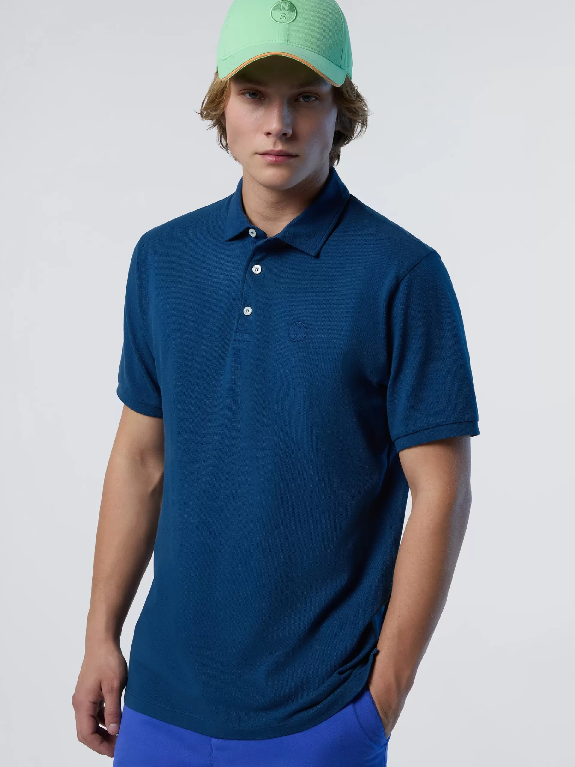 North Sails 'Polo Shirt With Embroidered Logo^ Polo Shirts