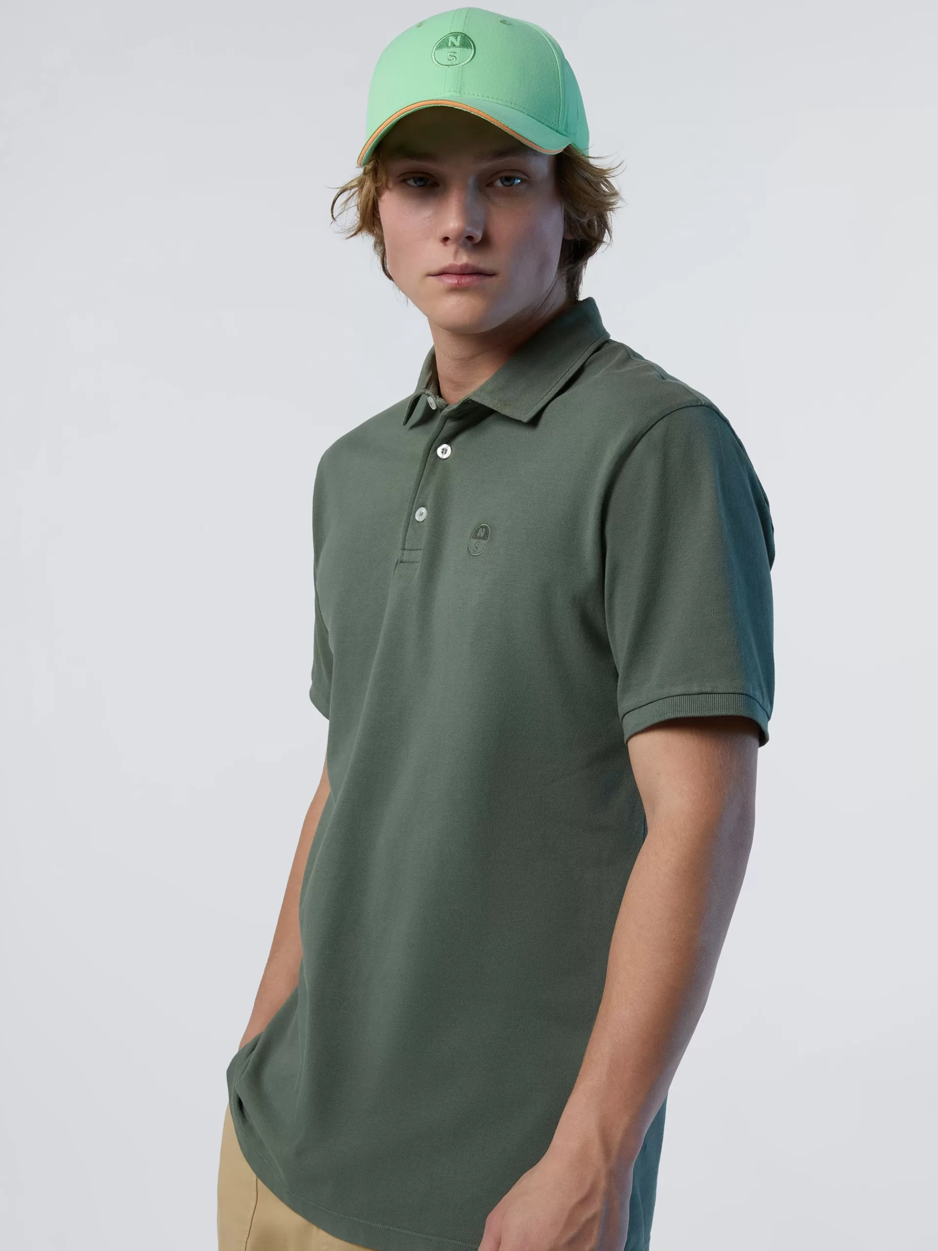 North Sails 'Polo Shirt With Embroidered Logo^ Polo Shirts