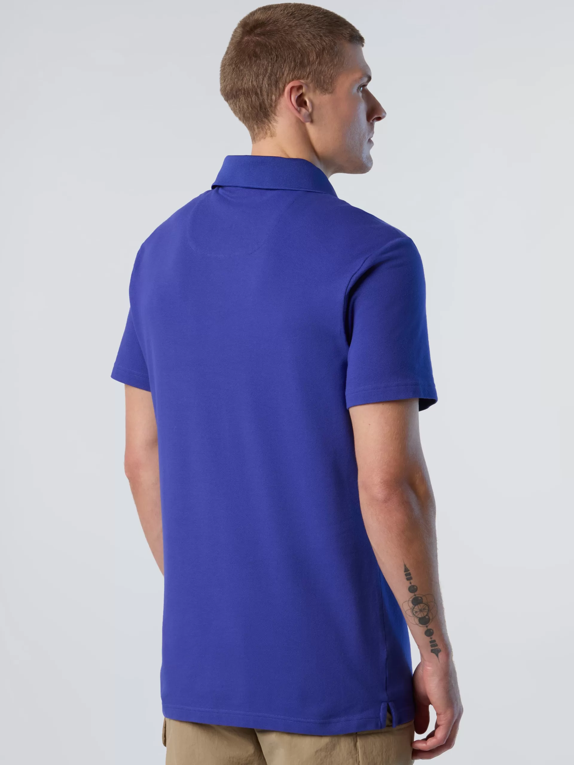 North Sails 'Polo Shirt With Hidden Placket^ Polo Shirts