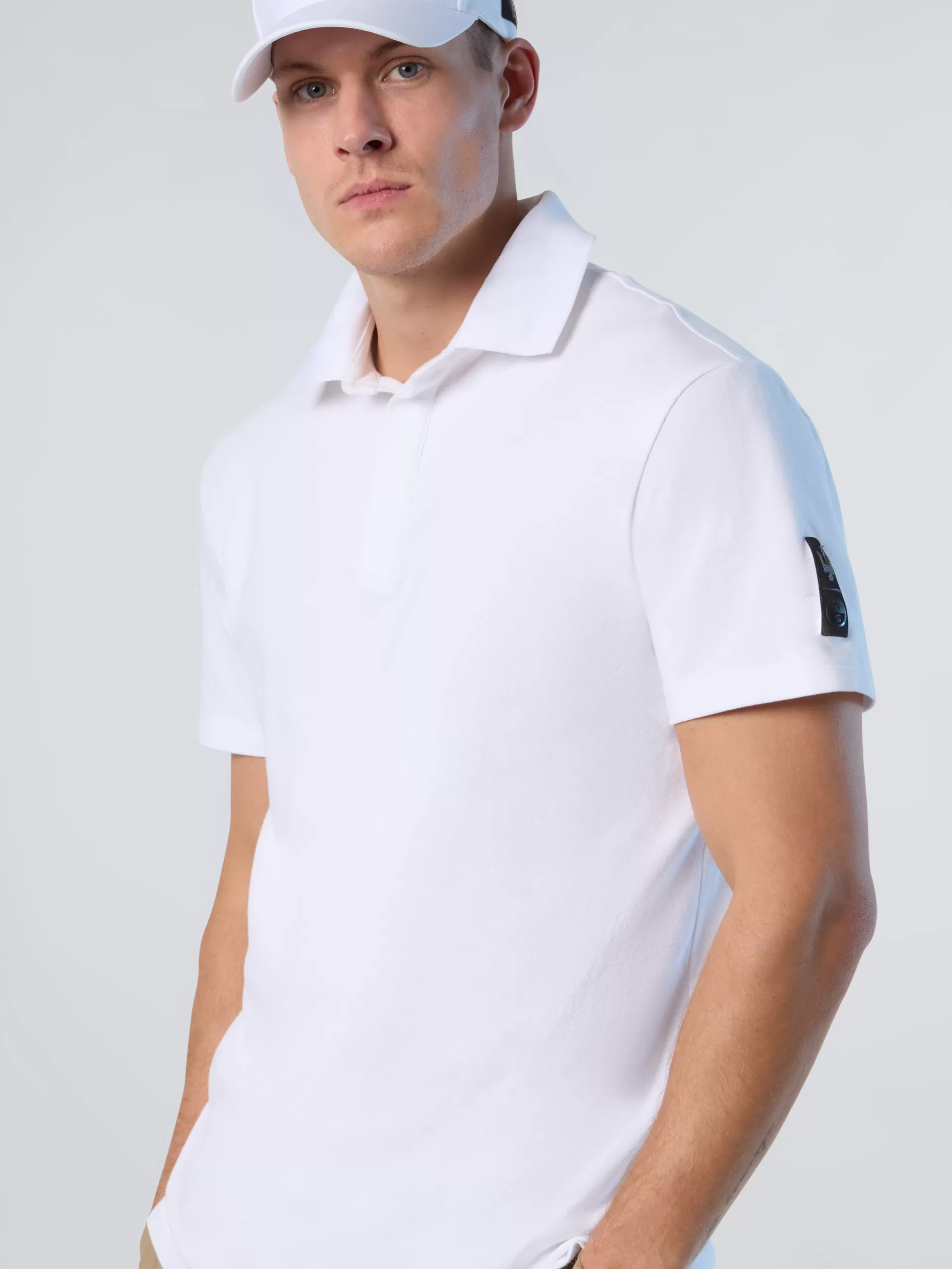 North Sails 'Polo Shirt With Hidden Placket^ Polo Shirts