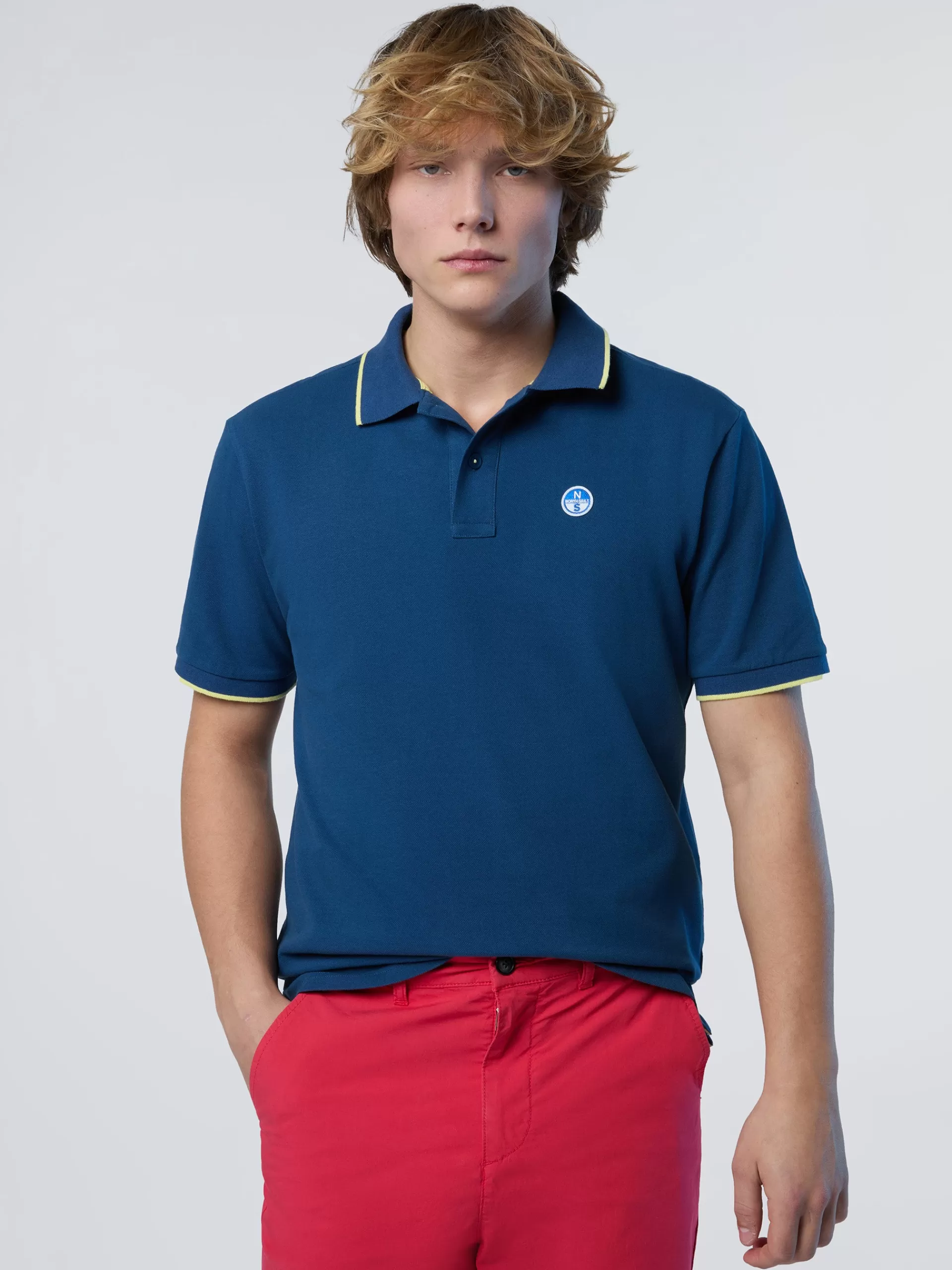 North Sails 'Polo Shirt With Logo Collar^ Polo Shirts