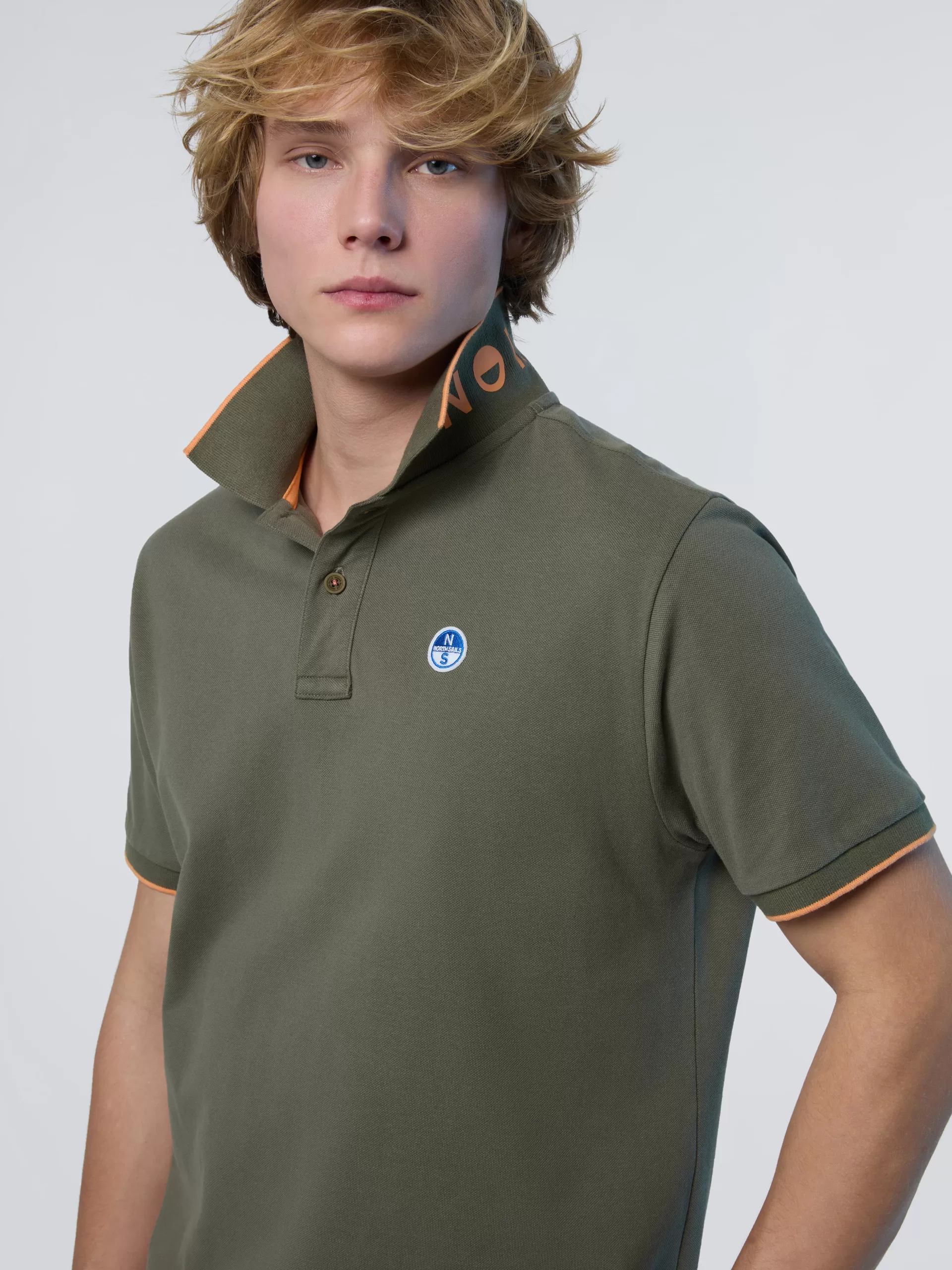 North Sails 'Polo Shirt With Logo Collar^ Polo Shirts