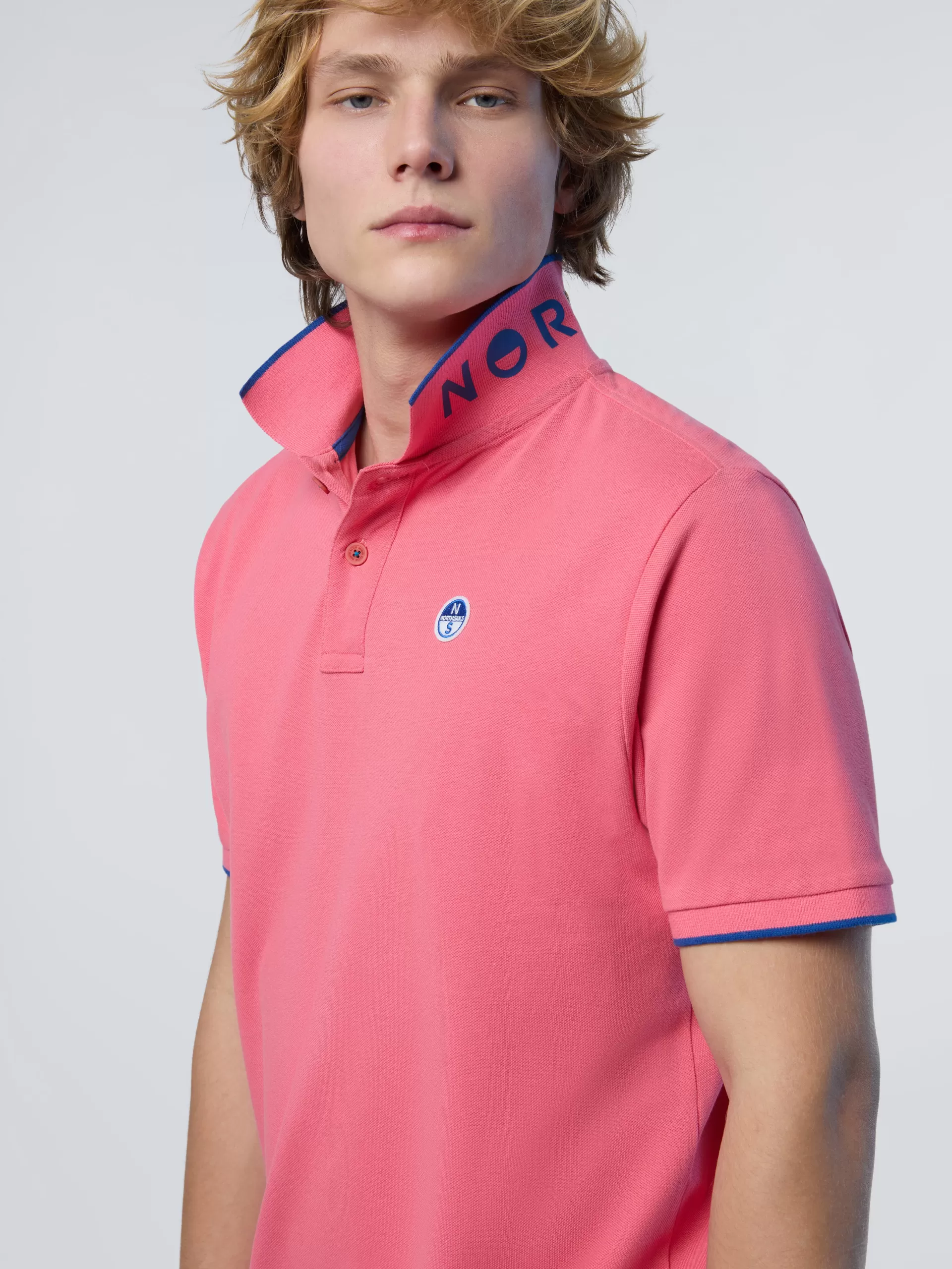 North Sails 'Polo Shirt With Logo Collar^ Polo Shirts