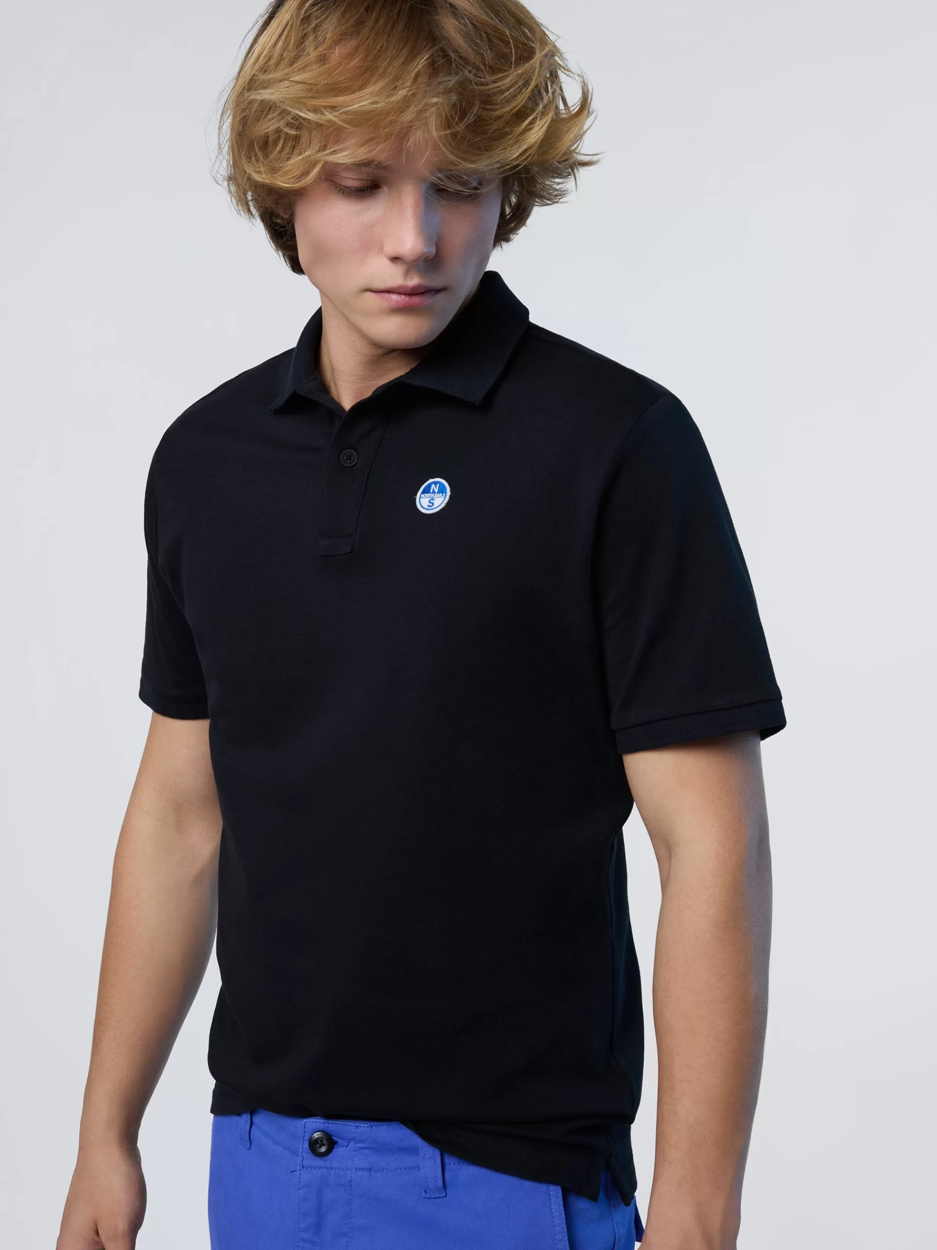 North Sails 'Polo Shirt With Logo Patch^ Polo Shirts