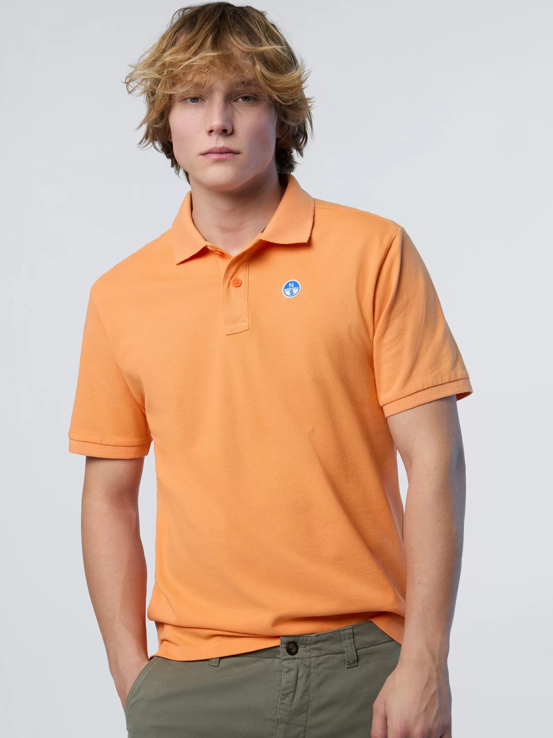 North Sails 'Polo Shirt With Logo Patch^ Polo Shirts