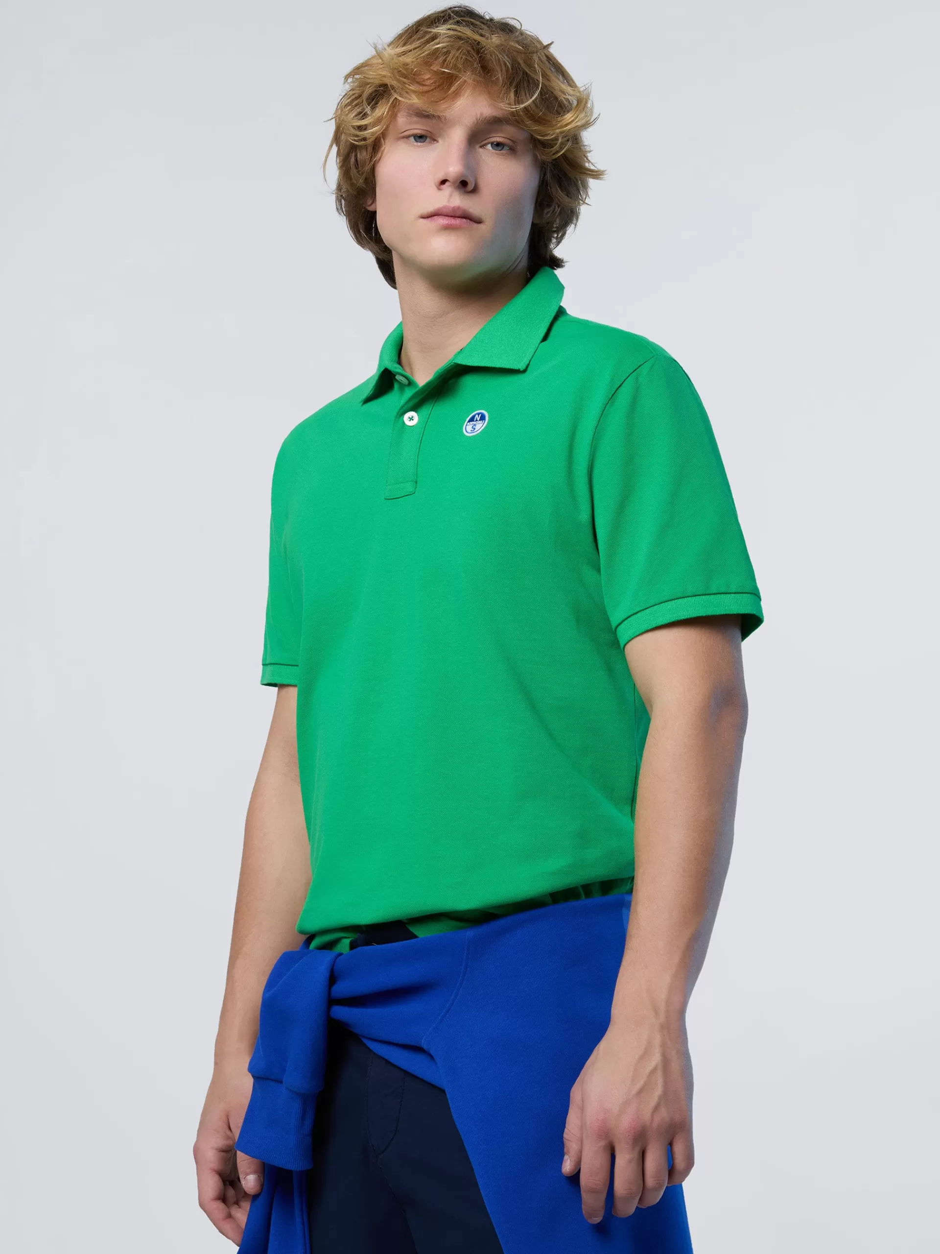 North Sails 'Polo Shirt With Logo Patch^ Polo Shirts