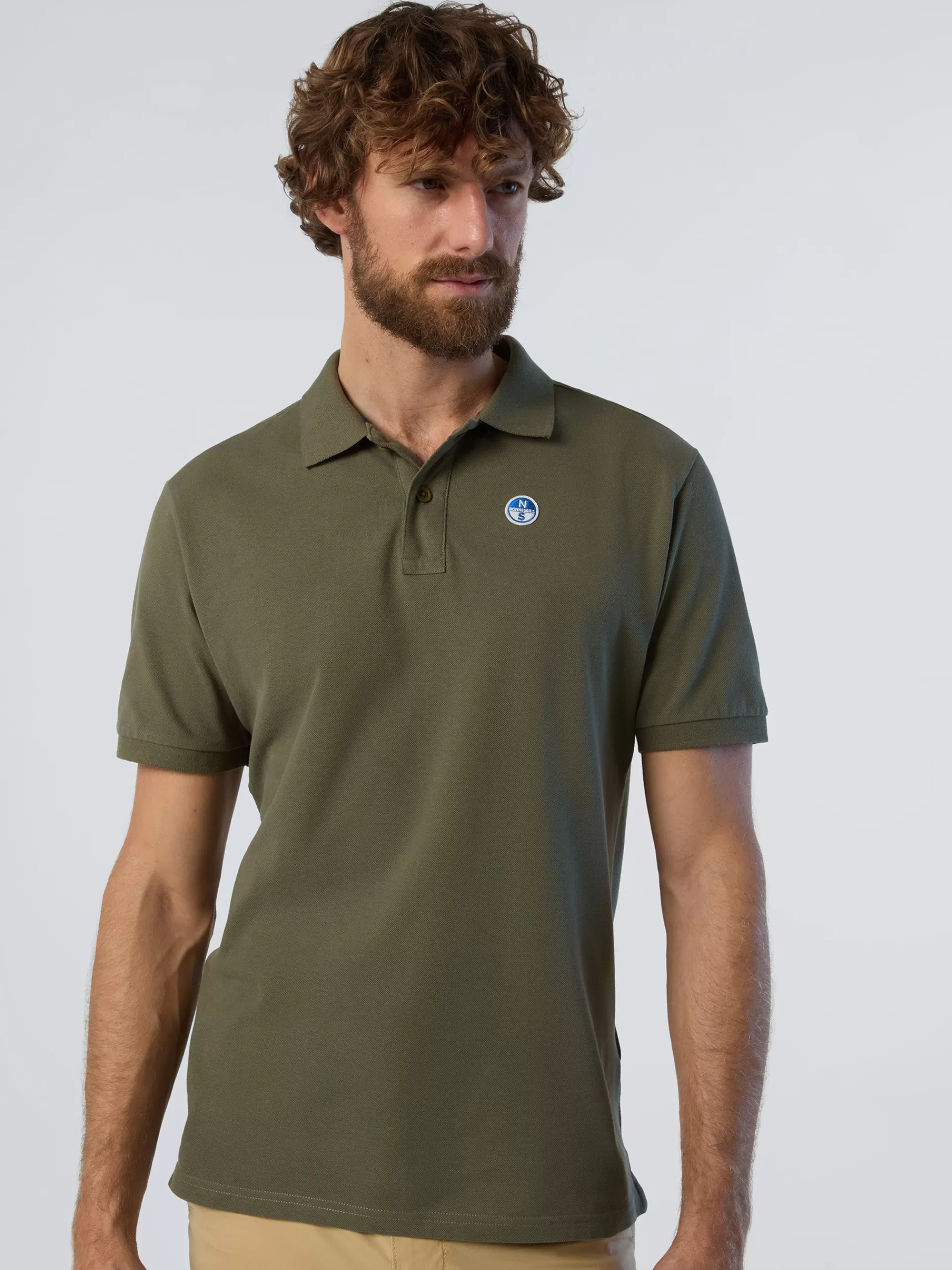 North Sails 'Polo Shirt With Logo Patch^ Polo Shirts