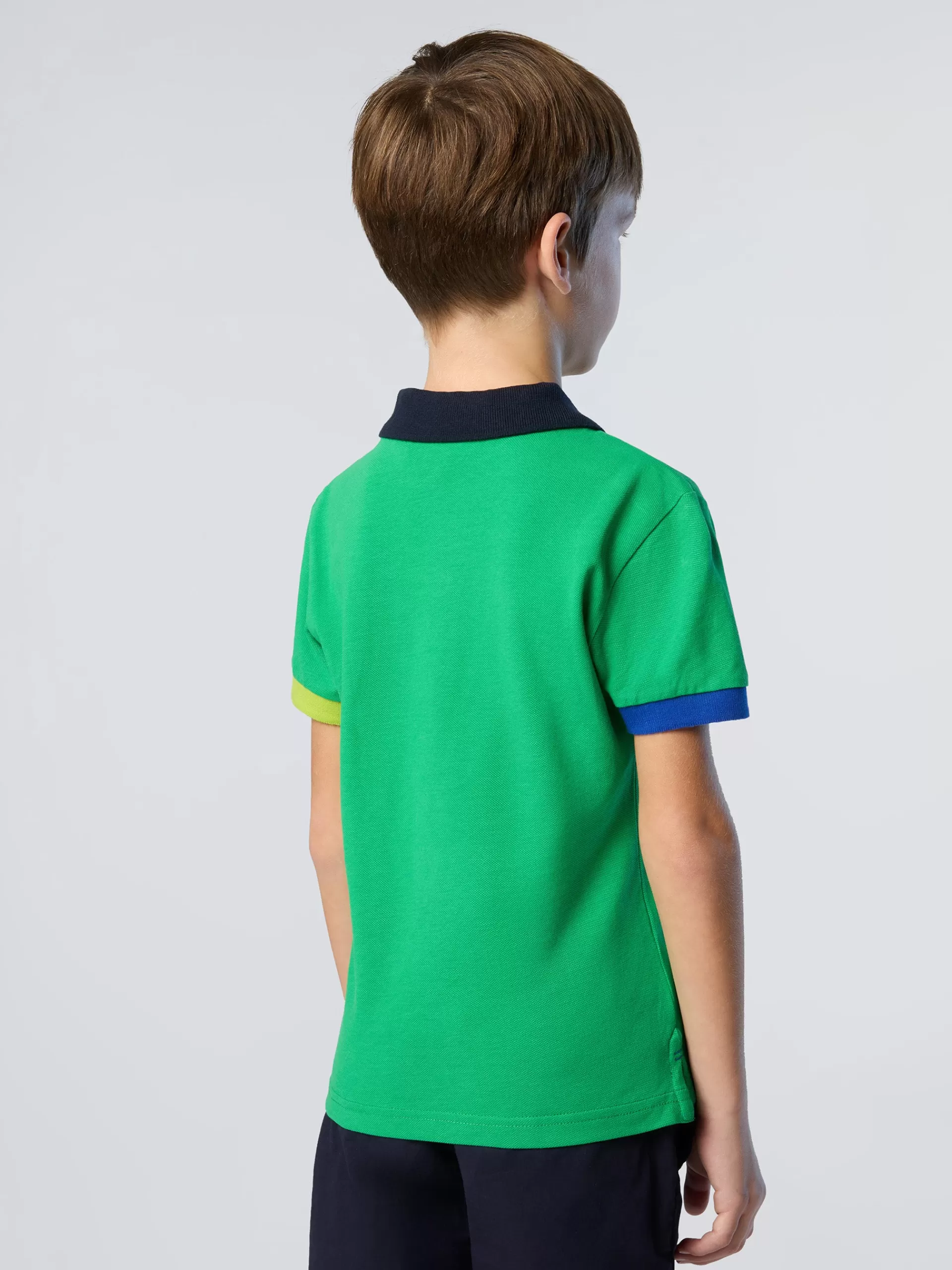 North Sails 'Polo Shirt With Mismatch Cuffs^Kids Polo Shirts