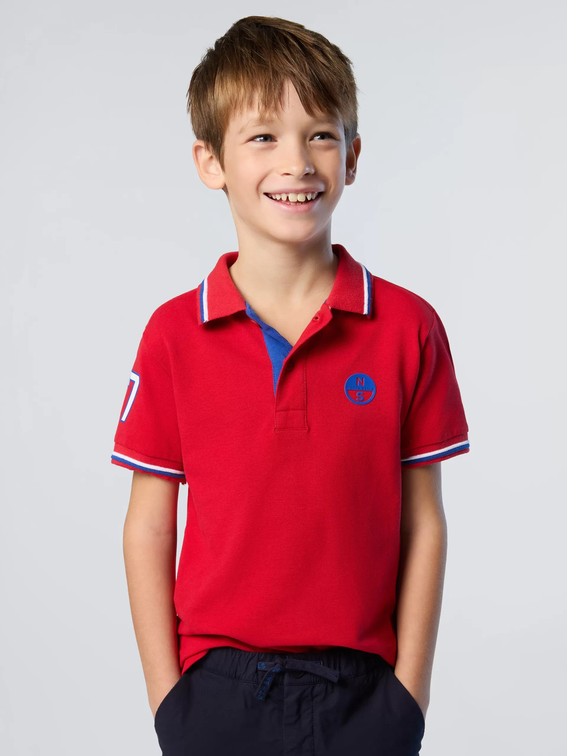 North Sails 'Polo Shirt With Sleeve Print^Kids Polo Shirts