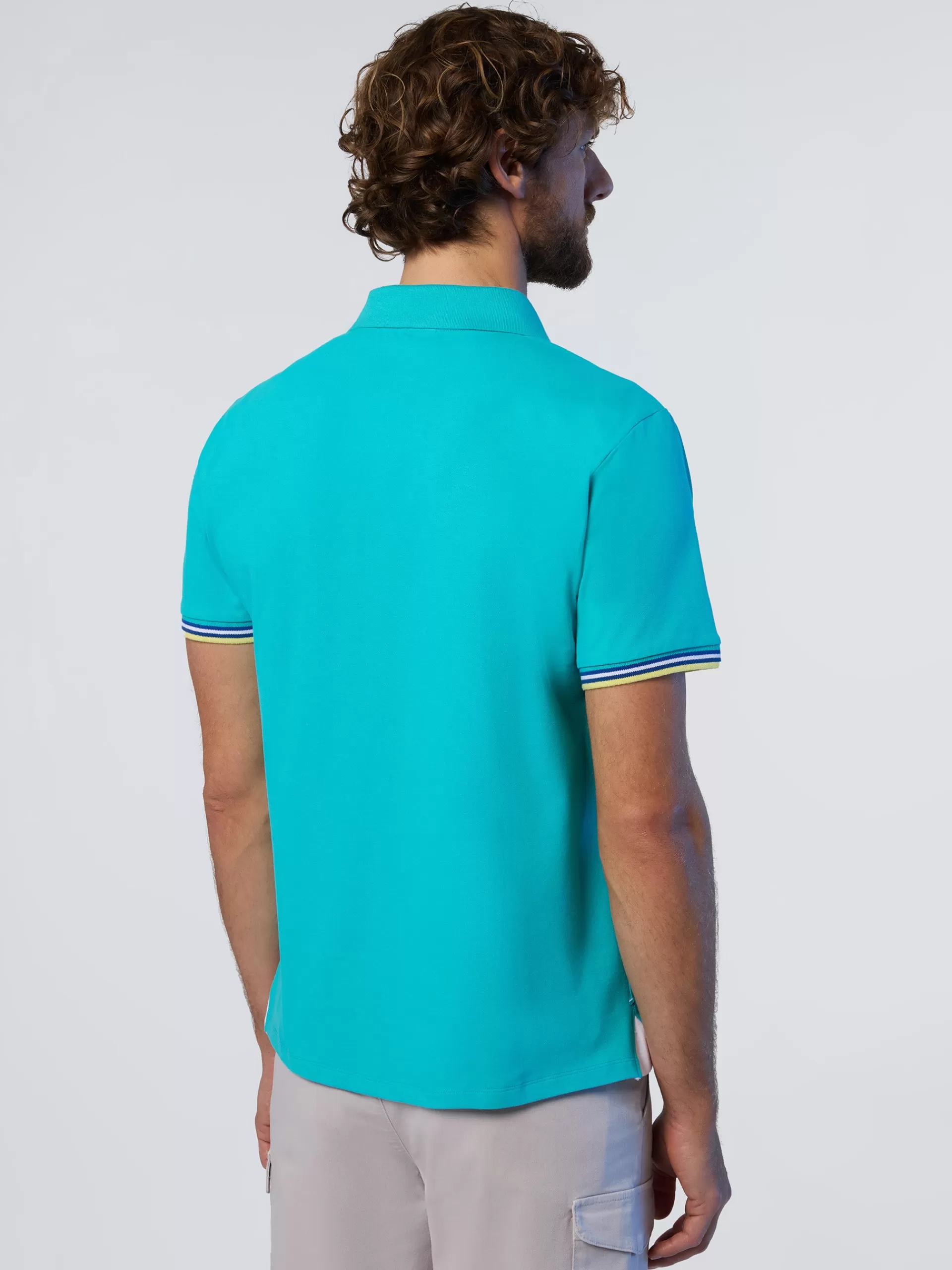 North Sails 'Polo Shirt With Striped Details^ Polo Shirts