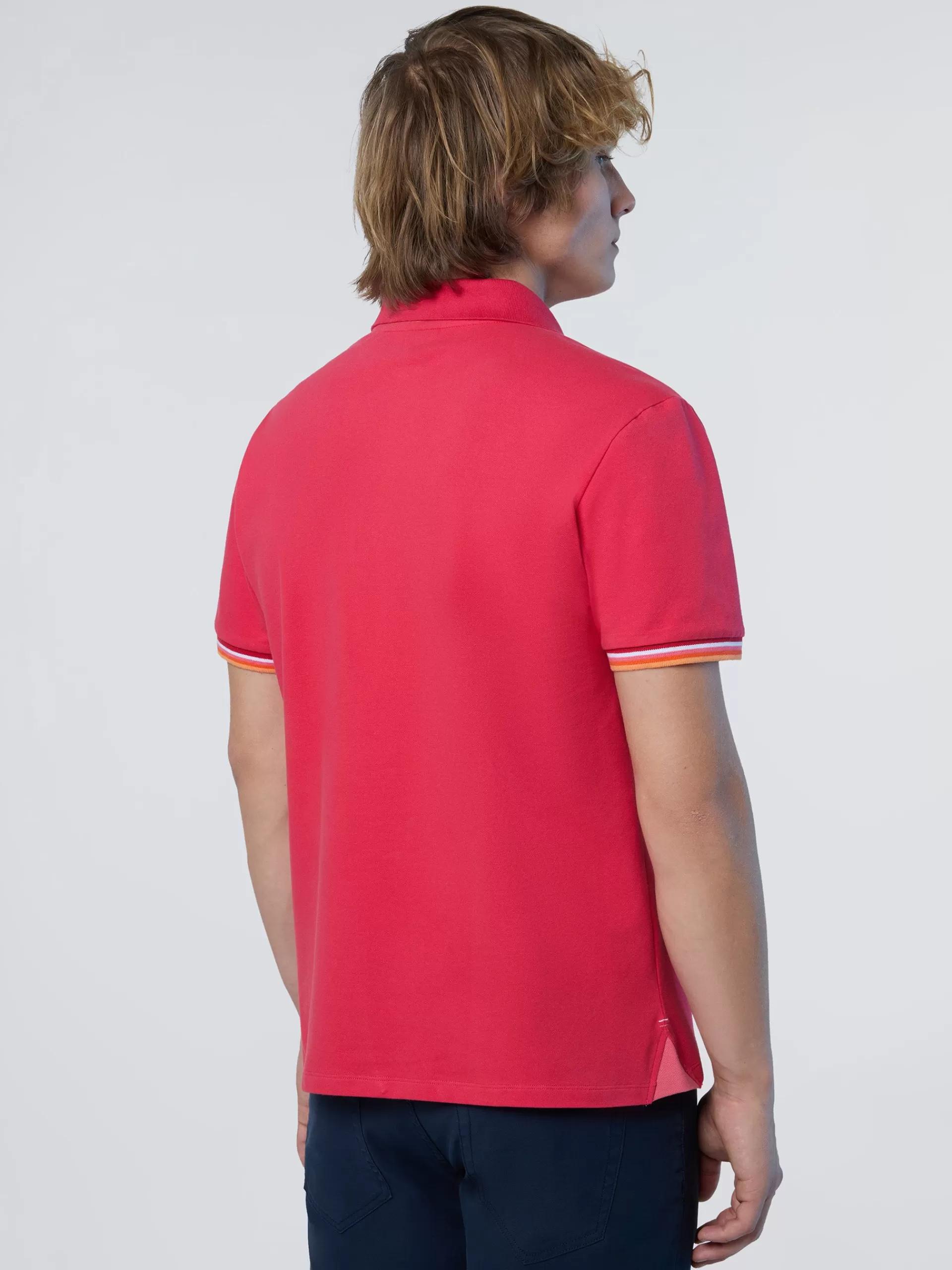 North Sails 'Polo Shirt With Striped Details^ Polo Shirts