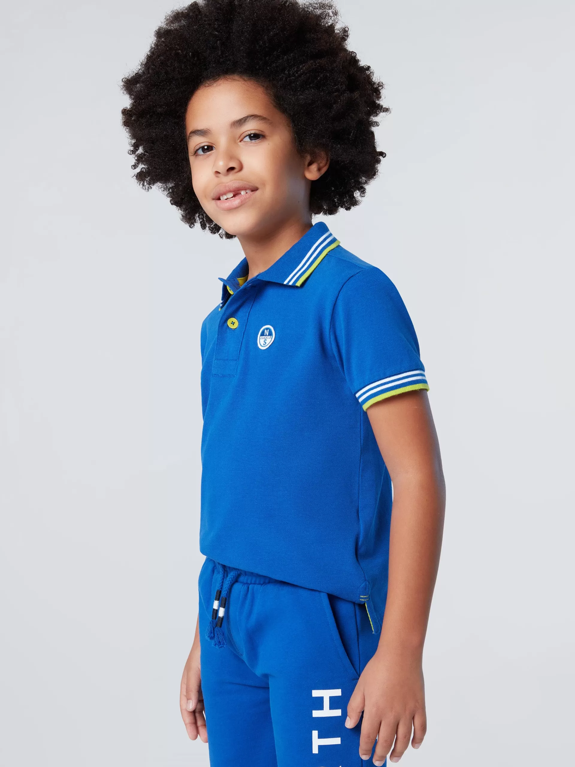 North Sails 'Polo Shirt With Striped Trims^Kids Polo Shirts