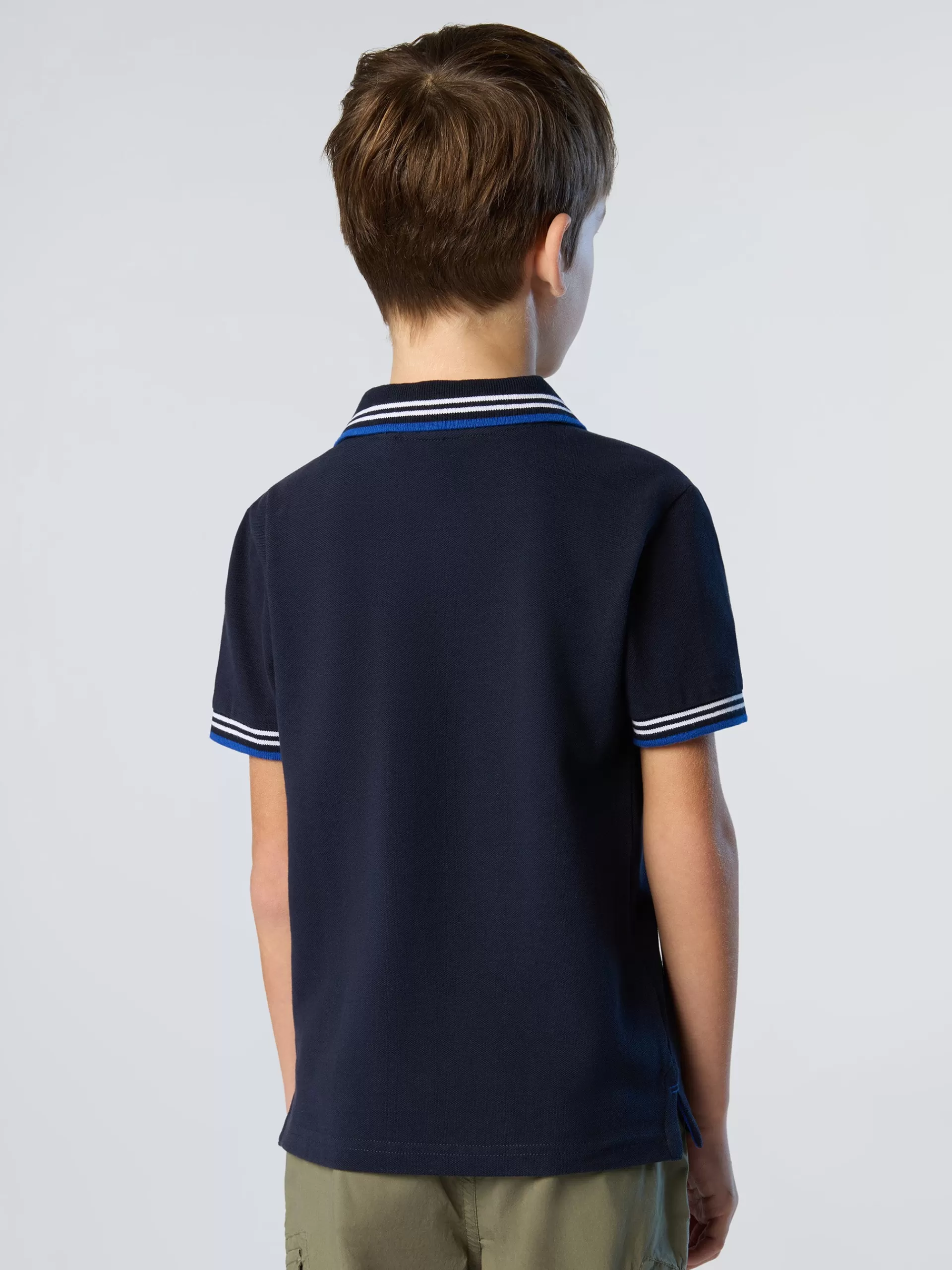 North Sails 'Polo Shirt With Striped Trims^Kids Polo Shirts