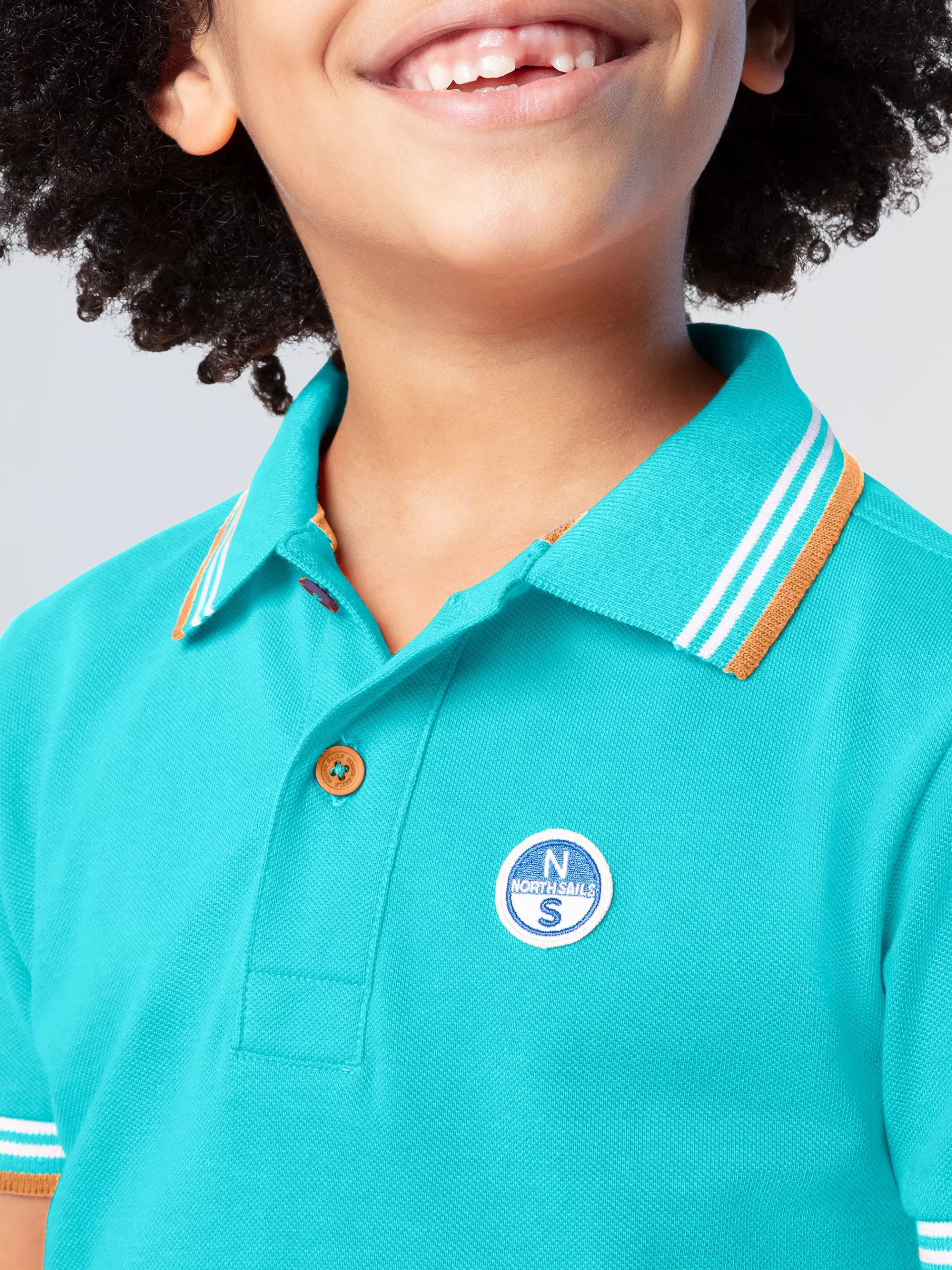 North Sails 'Polo Shirt With Striped Trims^Kids Polo Shirts