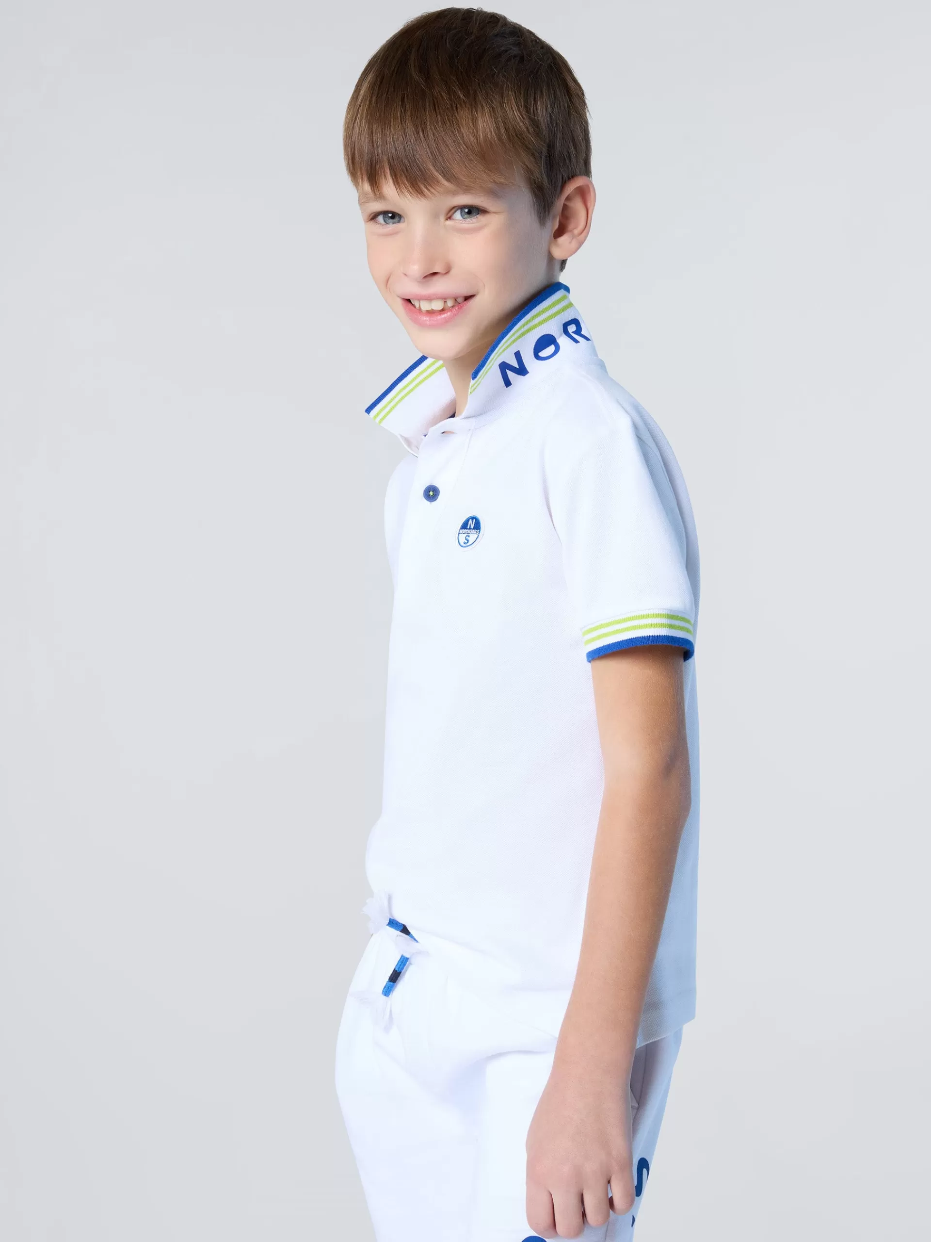 North Sails 'Polo Shirt With Striped Trims^Kids Polo Shirts