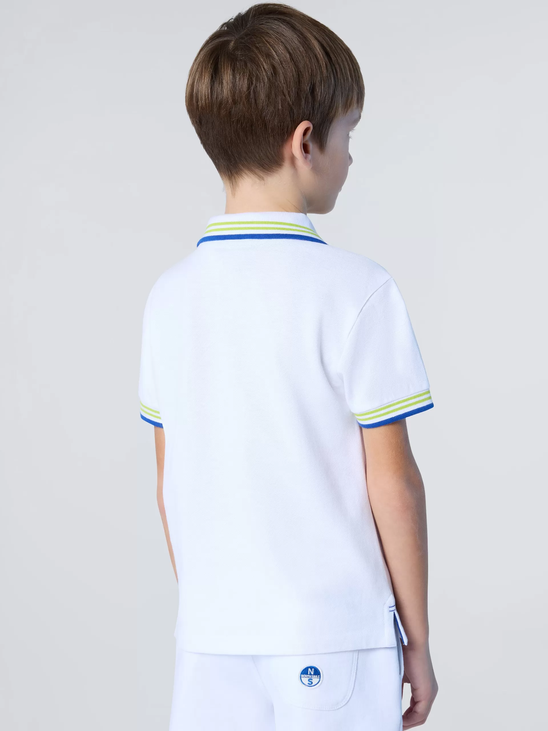 North Sails 'Polo Shirt With Striped Trims^Kids Polo Shirts