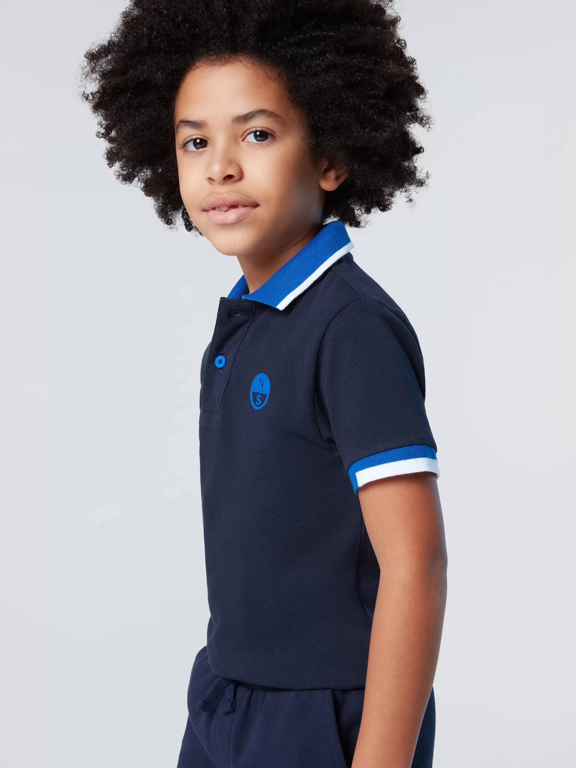 North Sails 'Polo Shirt With Two-tone Trims^Kids Polo Shirts